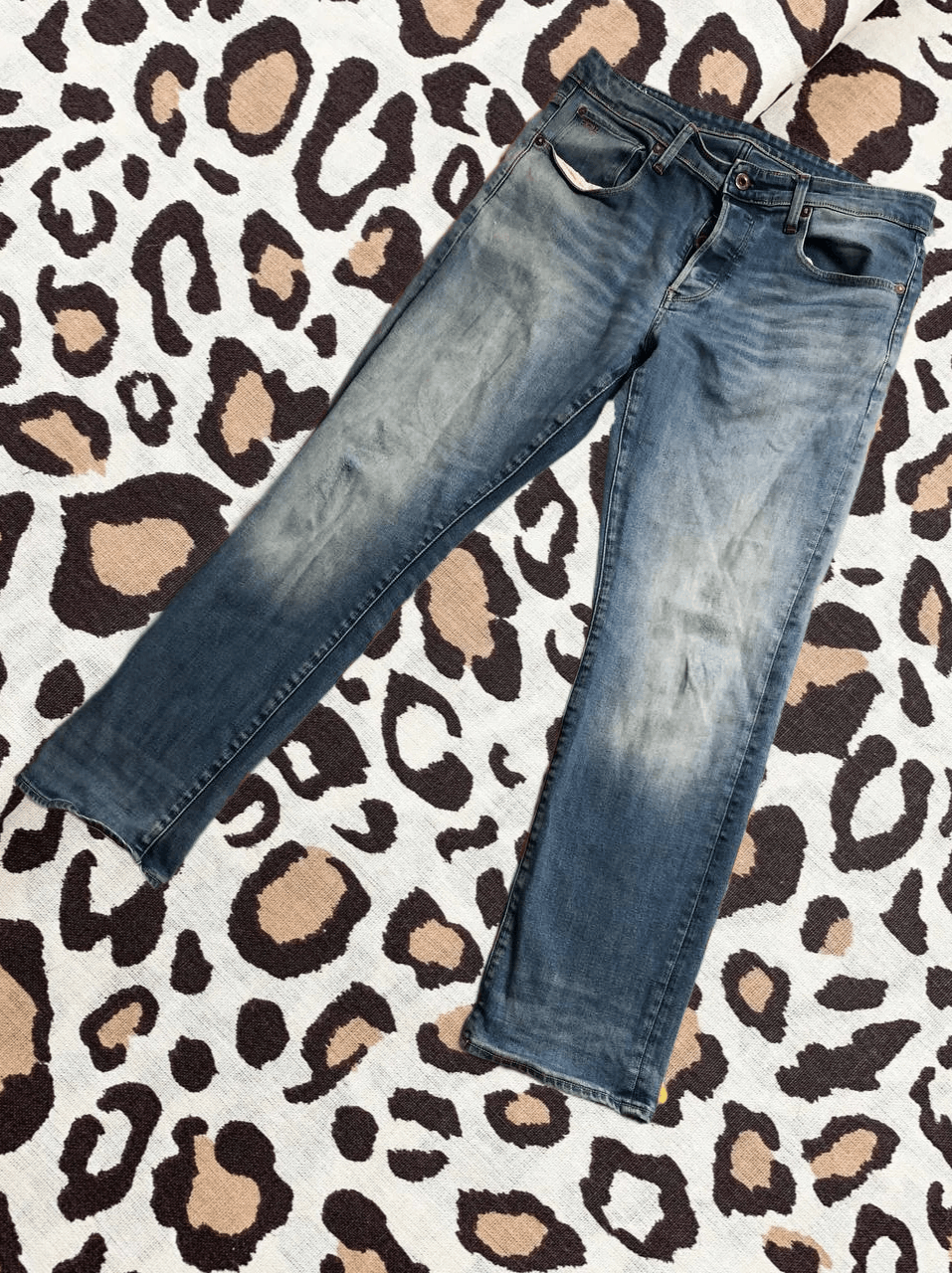 G-Star × Vintage Vintage G Star Raw Denim Jeans Y2K Size US 32 / EU 48 - 1 Thumbnail