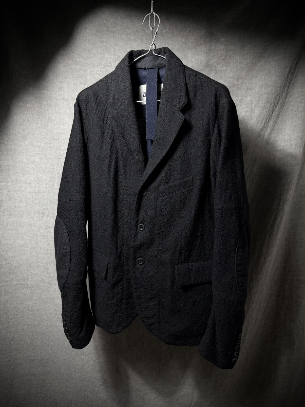 Ziggy Chen Ziggy Chen 15AW Textured Wool Blazer Size US M / EU 48-50 / 2 - 1 Thumbnail