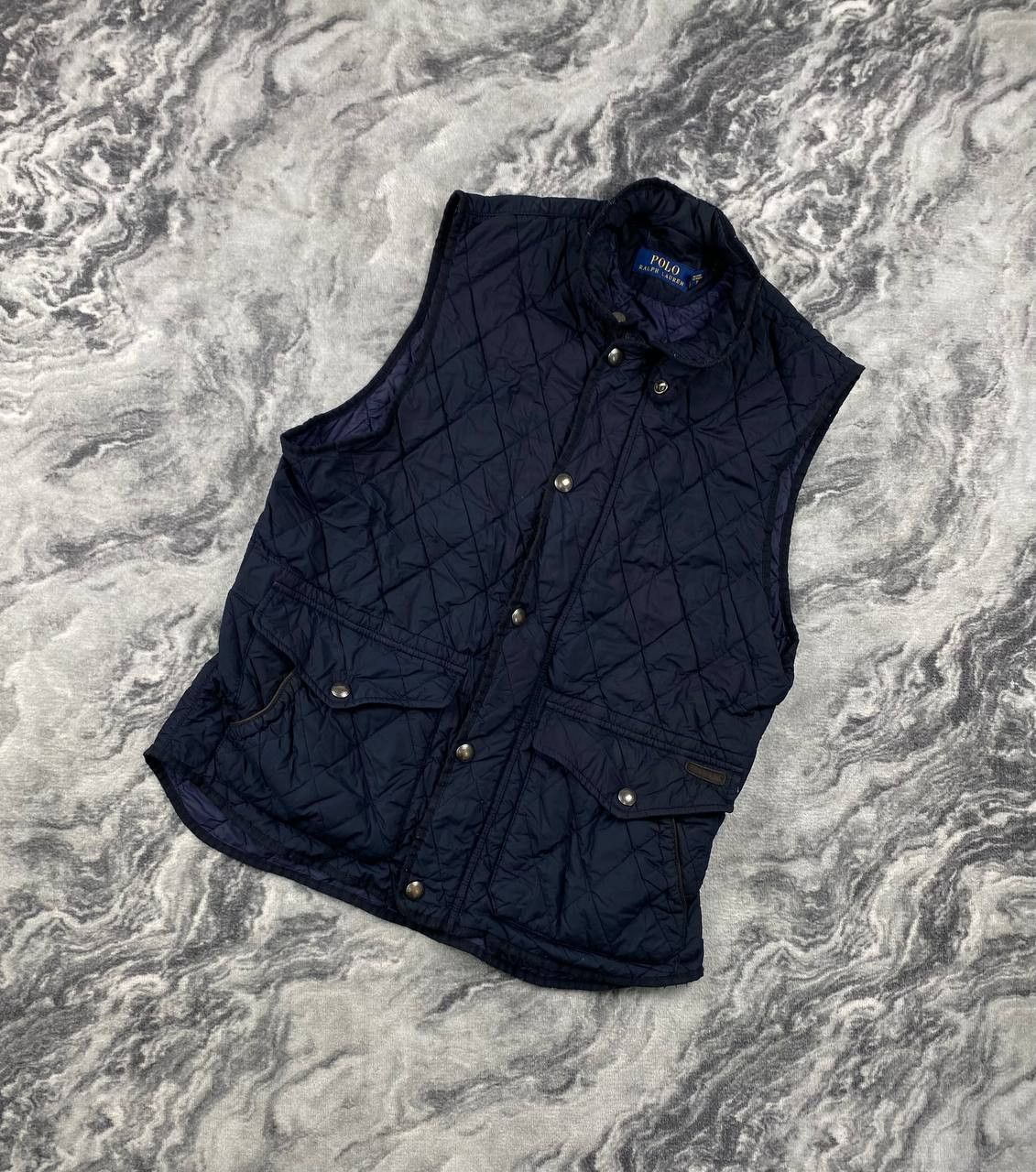 Polo Ralph Lauren Polo Ralph Lauren Quilted Vest Men Size L Blue Size US L / EU 52-54 / 3 - 1 Thumbnail