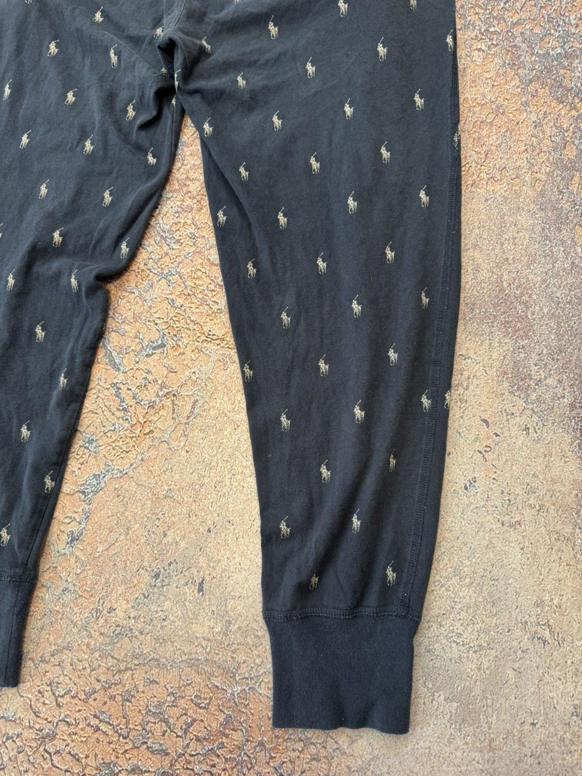 Polo Ralph Lauren Vintage Polo Ralph Lauren Monogram Pajama Sweat Pants Jogger Size US 32 / EU 48 - 7 Thumbnail