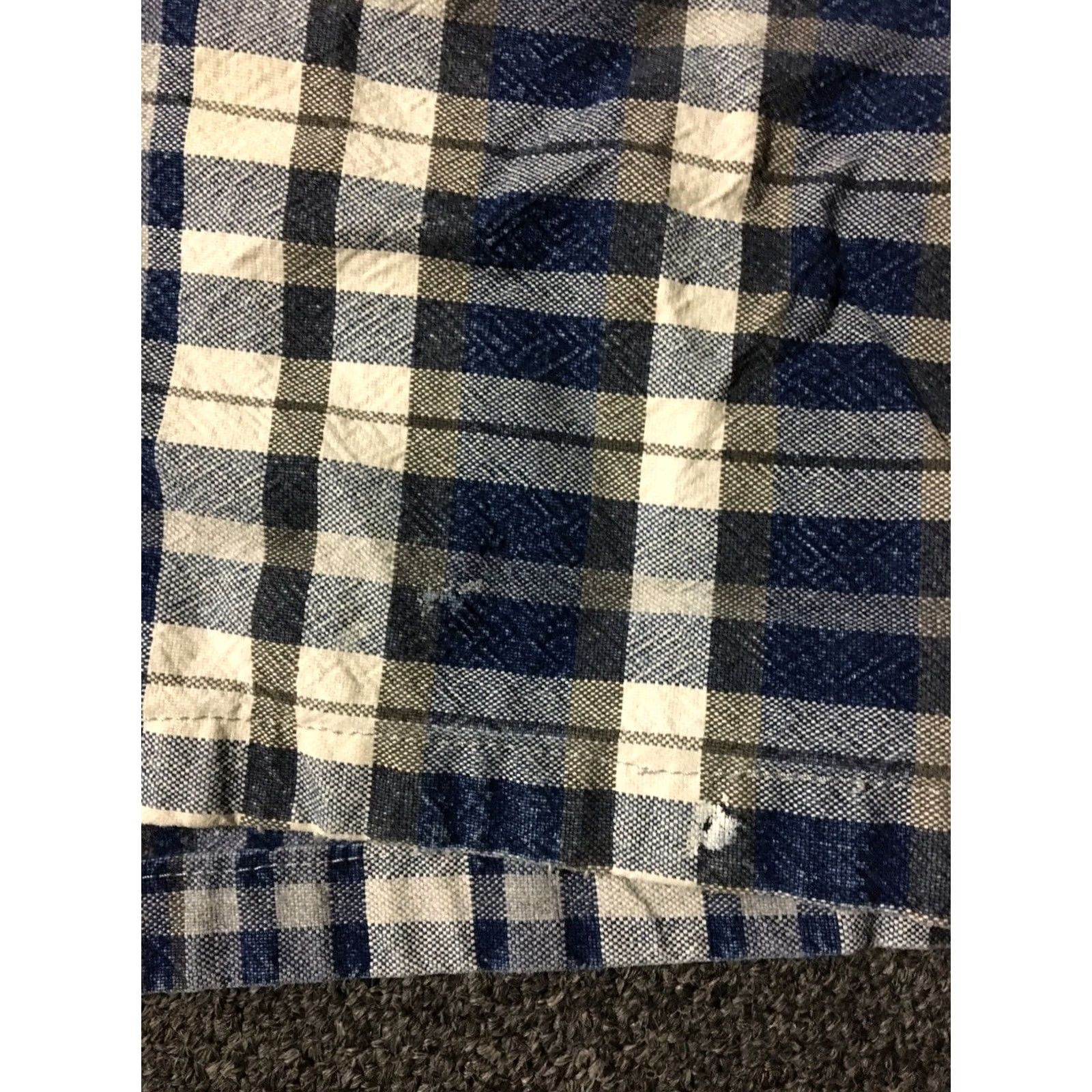 Levi's VINTAGE Levi’s 550 Orange Tab Plaid Shorts 34 USA Western Biker Beach Surf 80s 90s Mens Blues Size US 34 / EU 50 - 4 Thumbnail