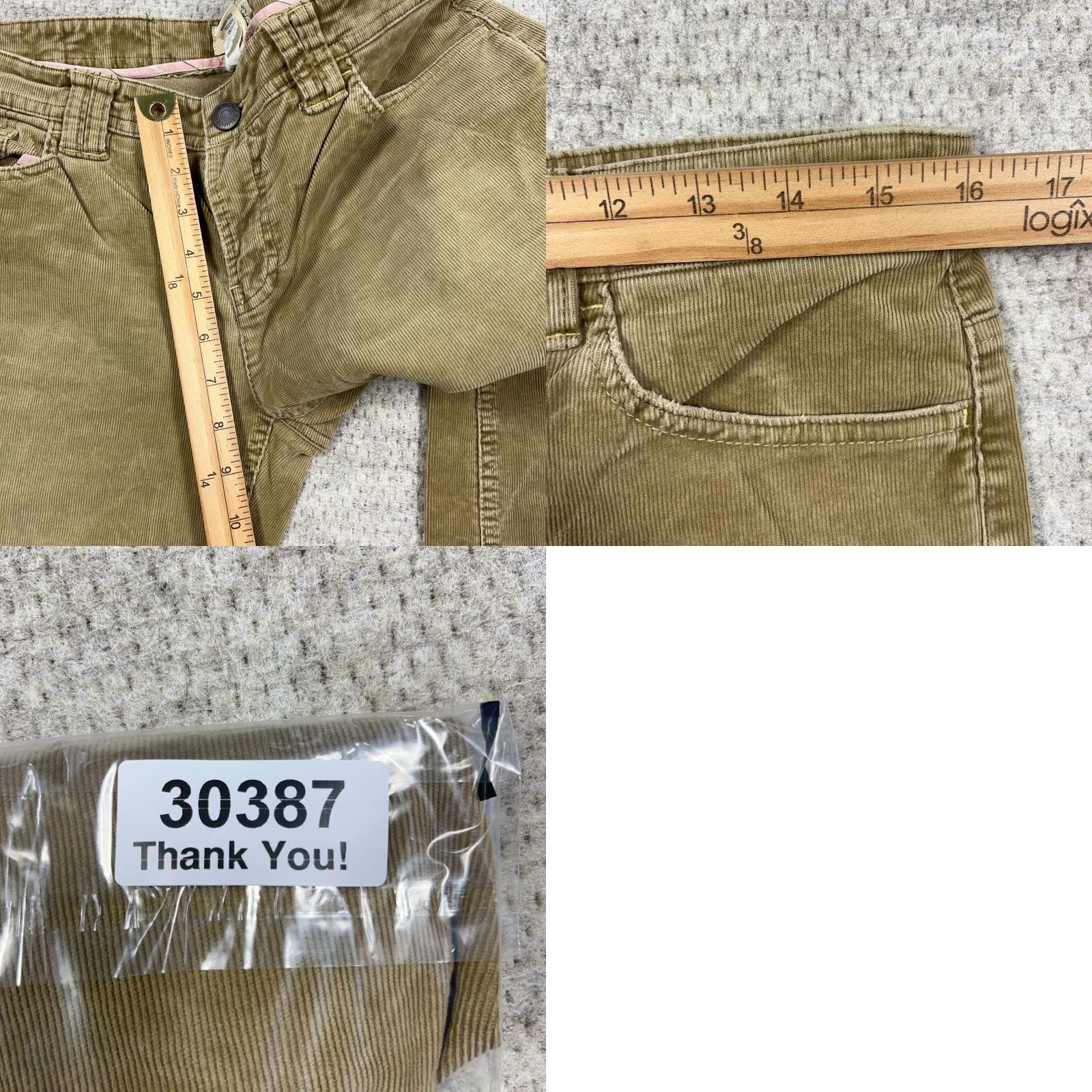 American Eagle Outfitters VINTAGE American Eagle Jeans Women 8 Bootcut Corduroy Brown 00s Modern Classic Hipster Mens Womens Size 30" / US 8 / IT 44 - 9 Thumbnail