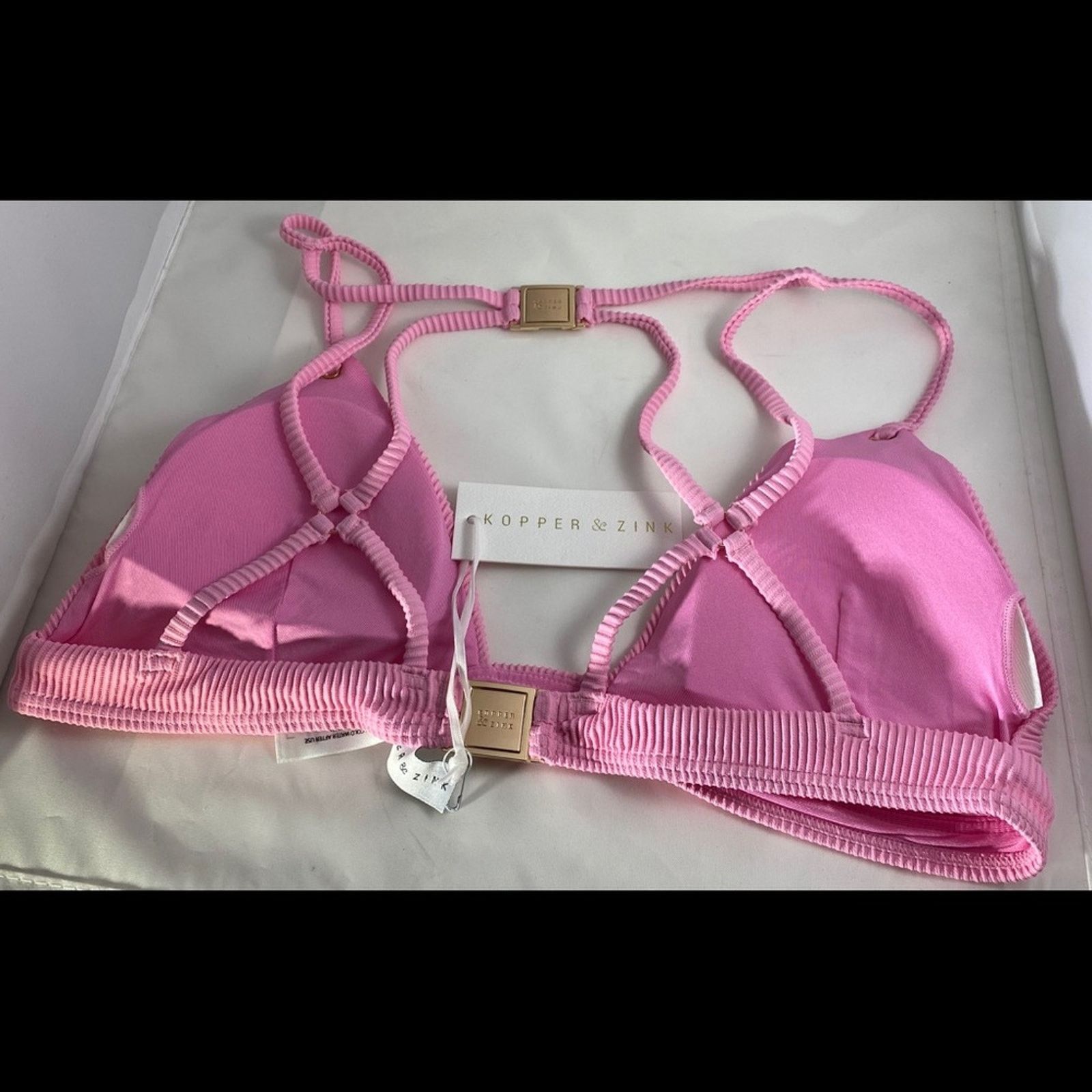 REVOLVE REVOLVE KOPPER AND ZINK LUCA BIKINI TOP SIZE LARGE Size ONE SIZE - 6 Thumbnail