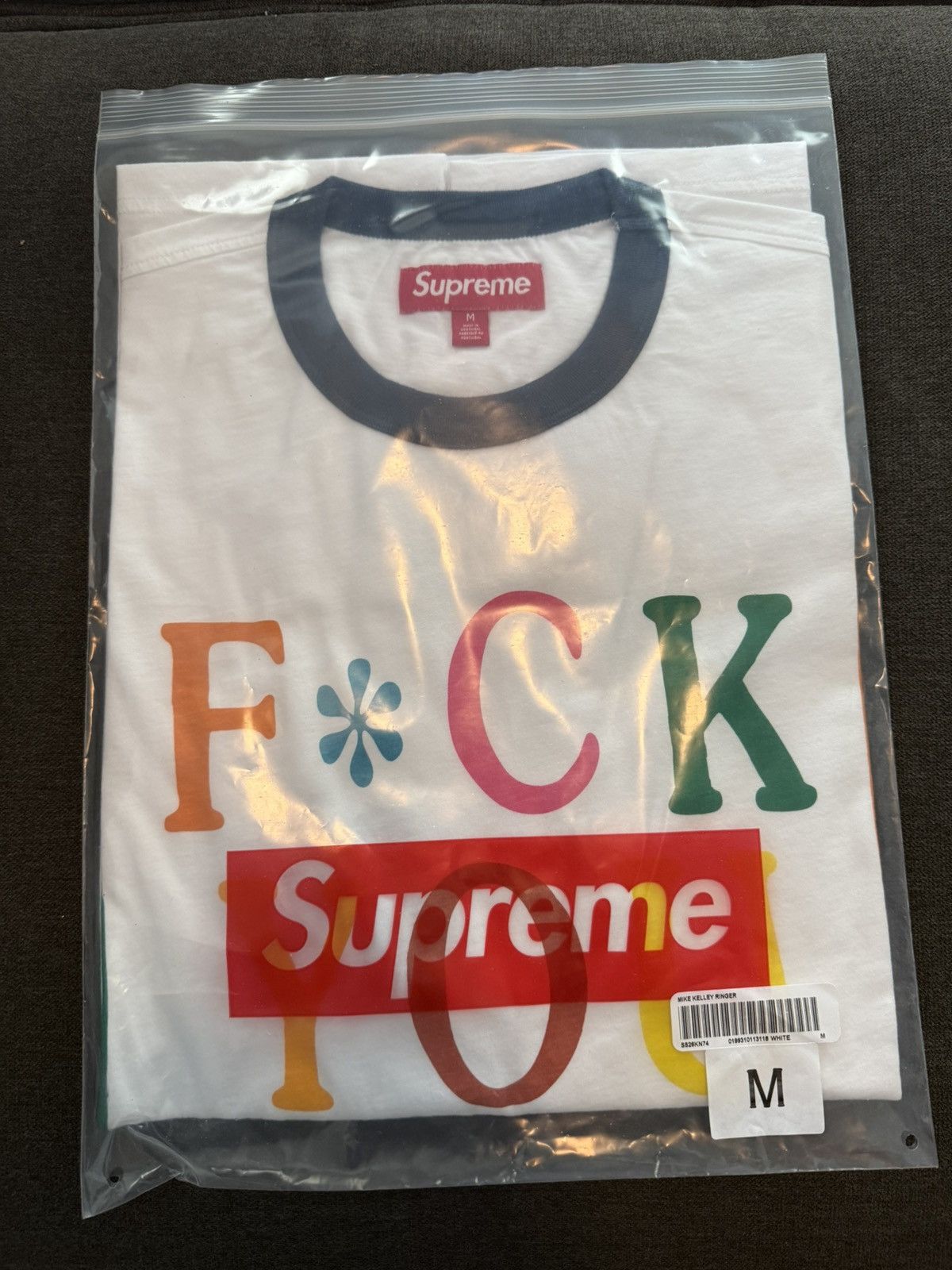 Supreme Supreme Mike Kelley Ringer Tee Size US M / EU 48-50 / 2 - 3 Thumbnail