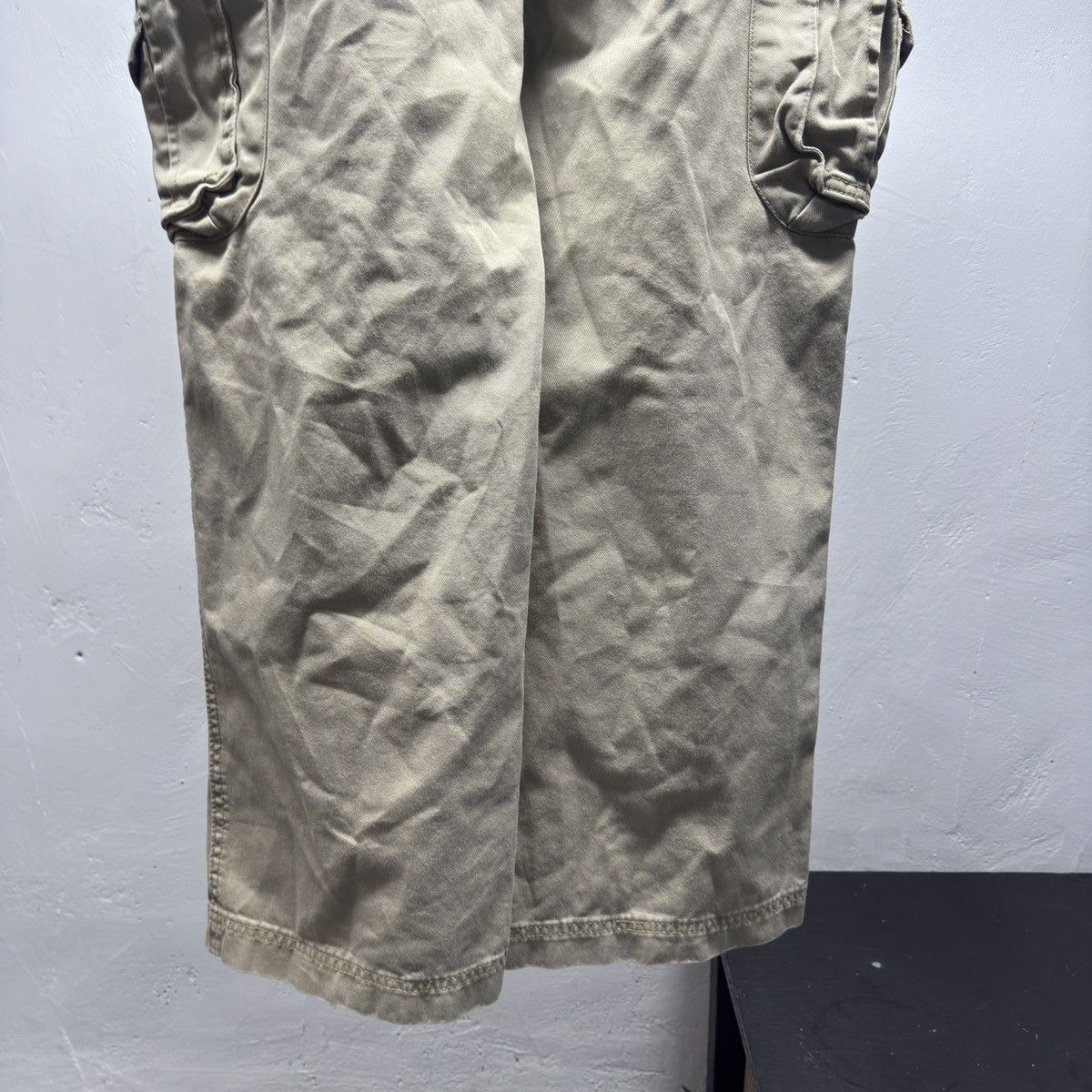 Vintage Y2K Faded Beige Cargo Pants ERD Grunge Skater Raimundo Size US 32 / EU 48 - 10 Thumbnail