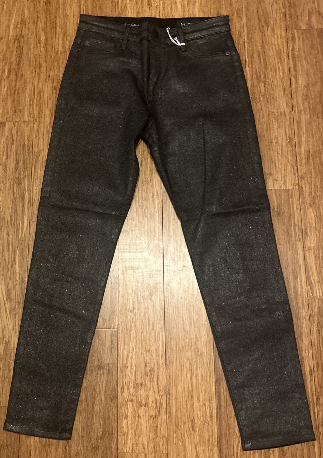 AG Adriano Goldschmied AG The Farrah Ankle Skinny Panel Denim Pants Size 27" / US 4 / IT 40 - 7 Thumbnail