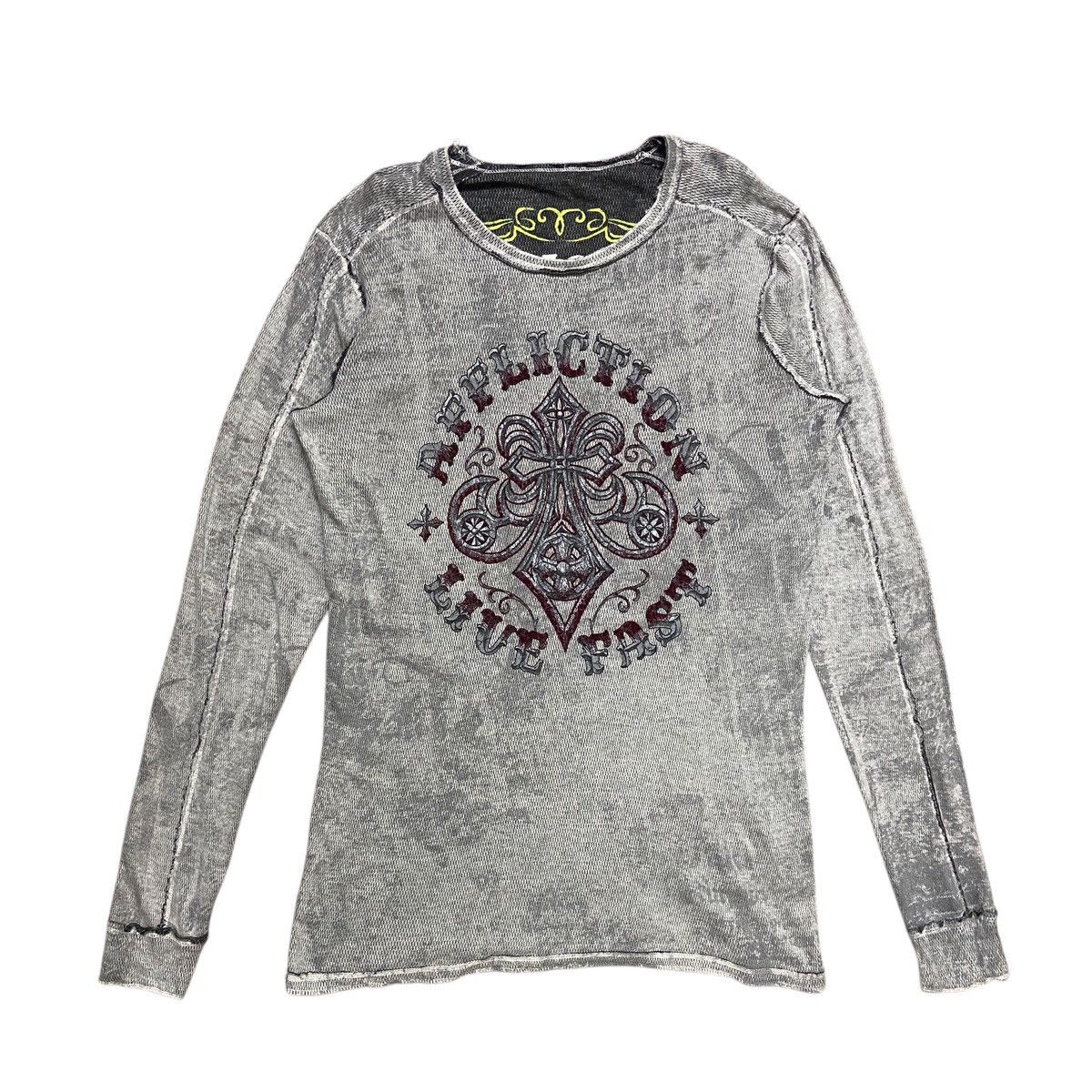 Affliction × Tapout Affliction Reversible Sweatshirt Size US XL / EU 56 / 4 - 3 Thumbnail