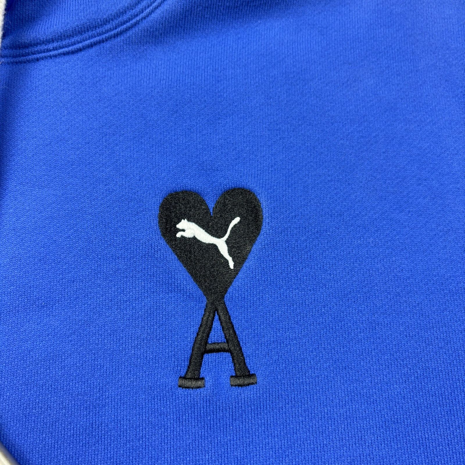 AMI × Puma Puma x AMI Alexandre Mattiusi Hoodie Heart Logo Blue Men's L Size US L / EU 52-54 / 3 - 3 Thumbnail