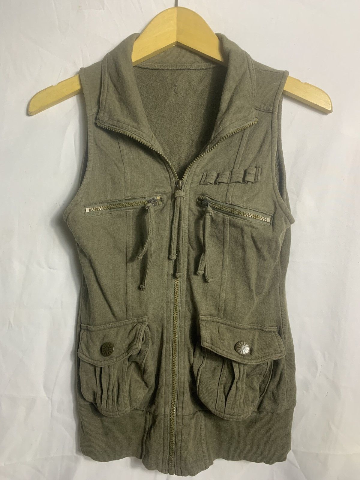 Japanese Brand Japanese Vest Skinylip goa style Size US XS / EU 42 / 0 - 1 Thumbnail