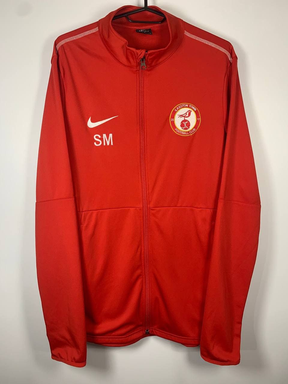 Nike Ilkeston Town Football Club Red Nike Training Jacket Size US M / EU 48-50 / 2 - 1 Thumbnail