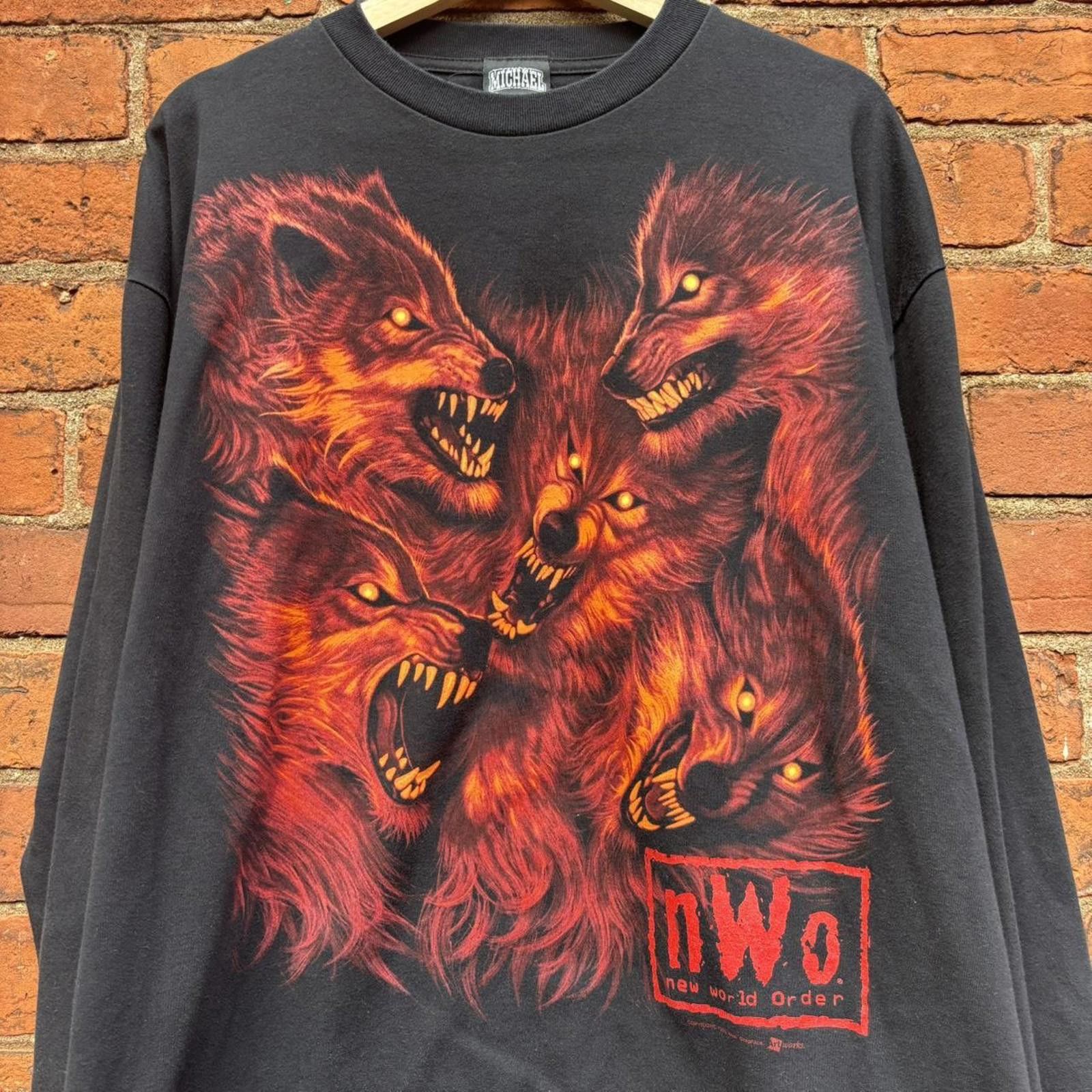 Other vintage nwo new world order wolf long sleeve t shirt 1999 XL Size US XL / EU 56 / 4 - 2 Thumbnail