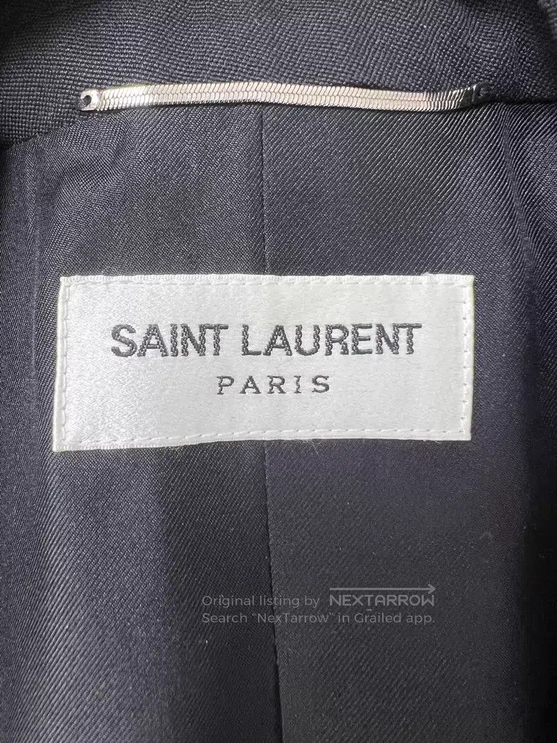 Saint Laurent Paris Saint Laurent Paris Black Smoking Suit Lapel Suit Size US M / EU 48-50 / 2 - 4 Thumbnail