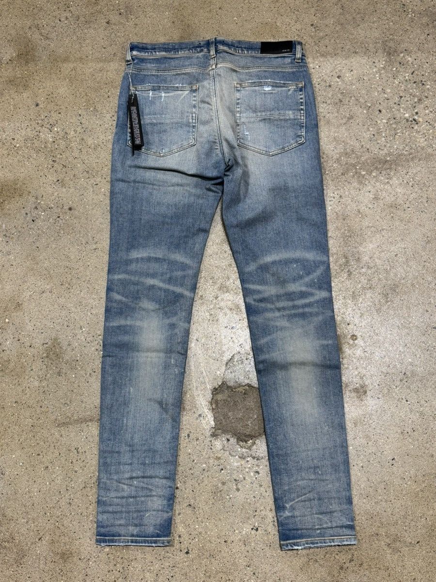Amiri Amiri MX1 Neon Plaid Clay Indigo Jeans 1200$ Size US 33 - 4 Thumbnail