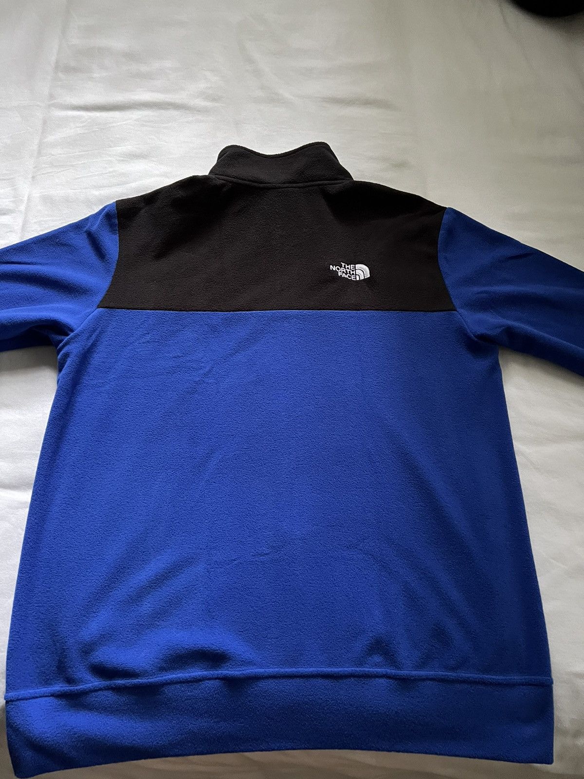 The North Face × Vintage North Face Blue Fleece Zip up Size US M / EU 48-50 / 2 - 2 Thumbnail