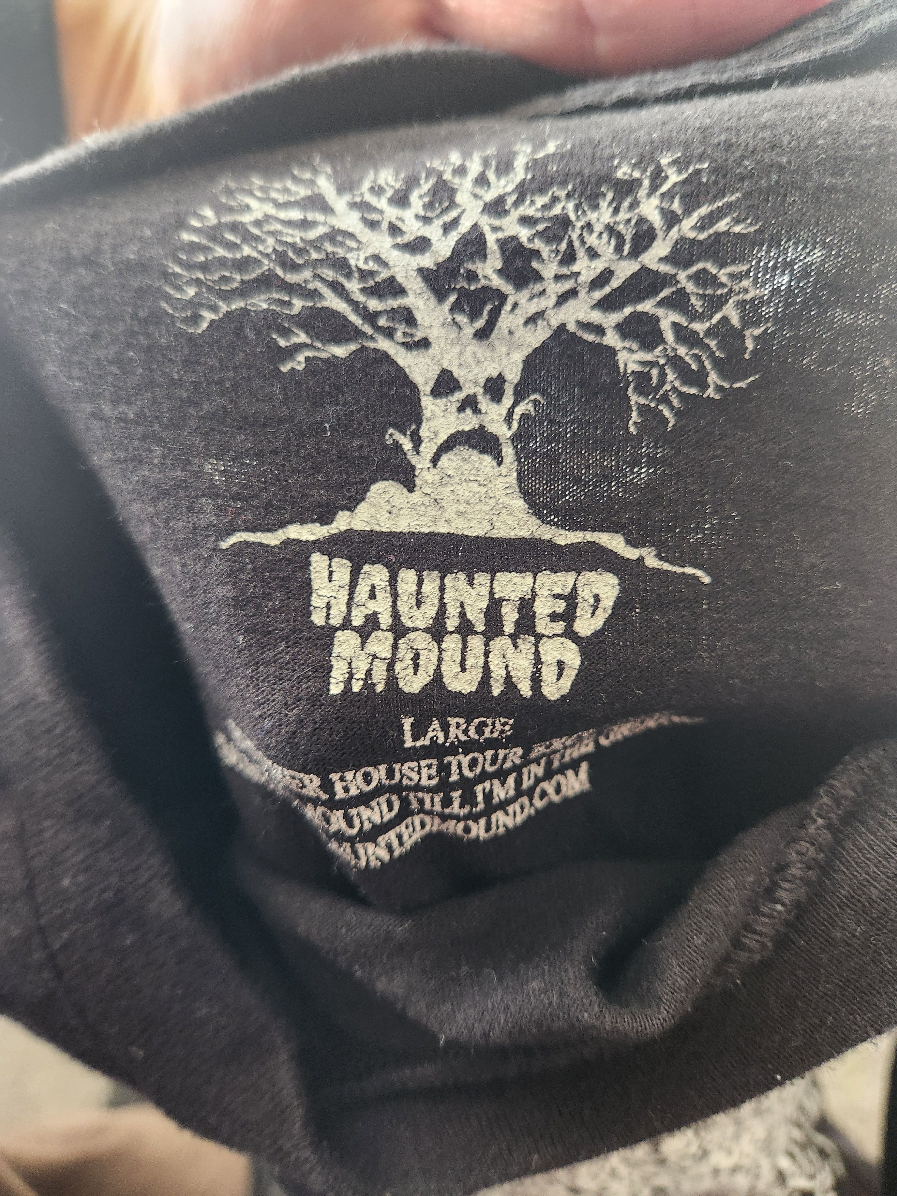Haunted Mound Sematary Butcher House Tour long sleeve Size US L / EU 52-54 / 3 - 4 Thumbnail