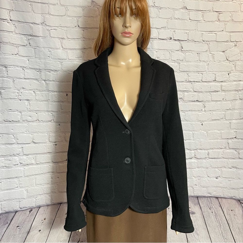 Mason's Mason's Black Wool Blend Blazer Jacket Size 46 US M Size M / US 6-8 / IT 42-44 - 1 Thumbnail