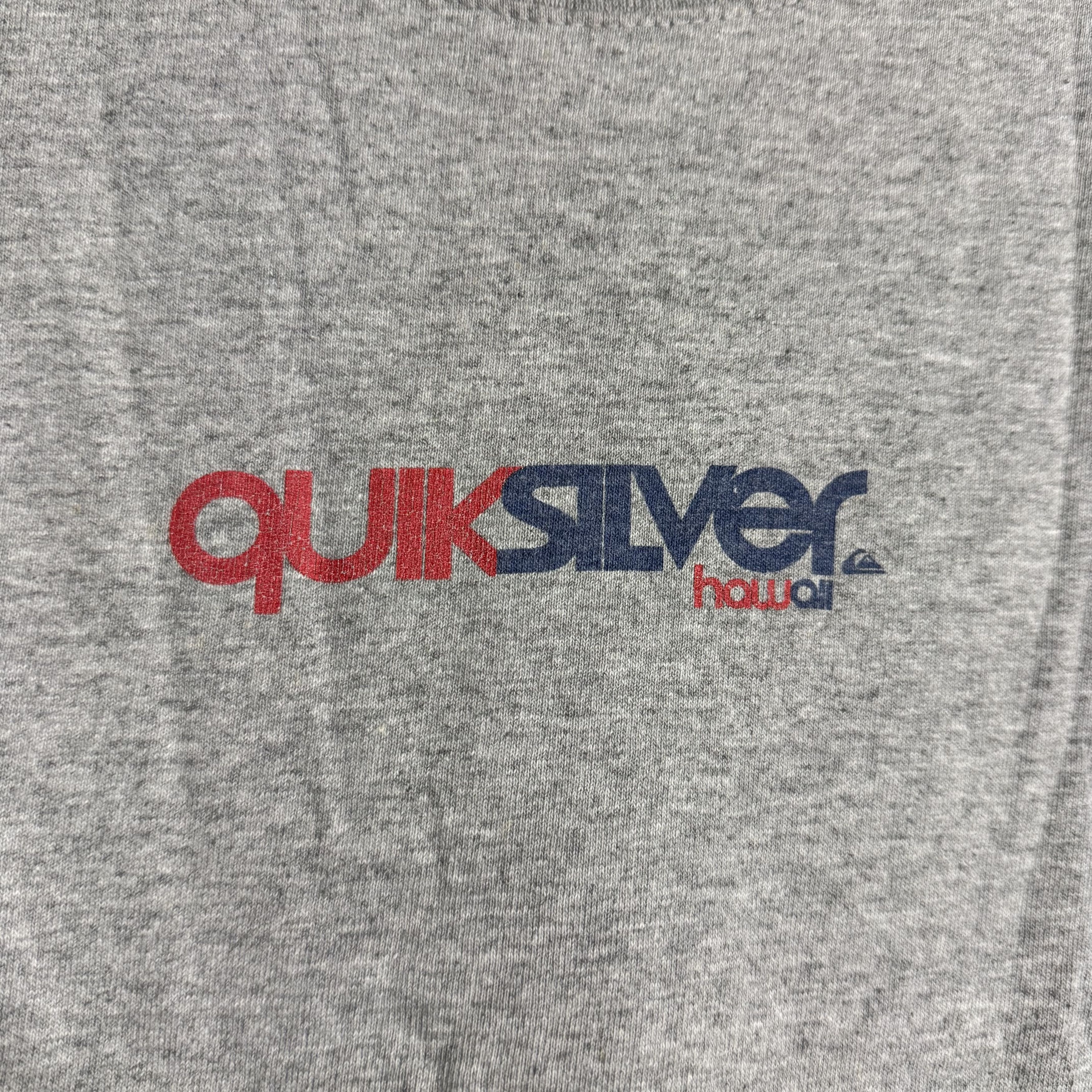 Quiksilver 🔥RARE🔥Vintage Quiksilver Hawaii Centre Logo T-shirt Size US M / EU 48-50 / 2 - 3 Thumbnail