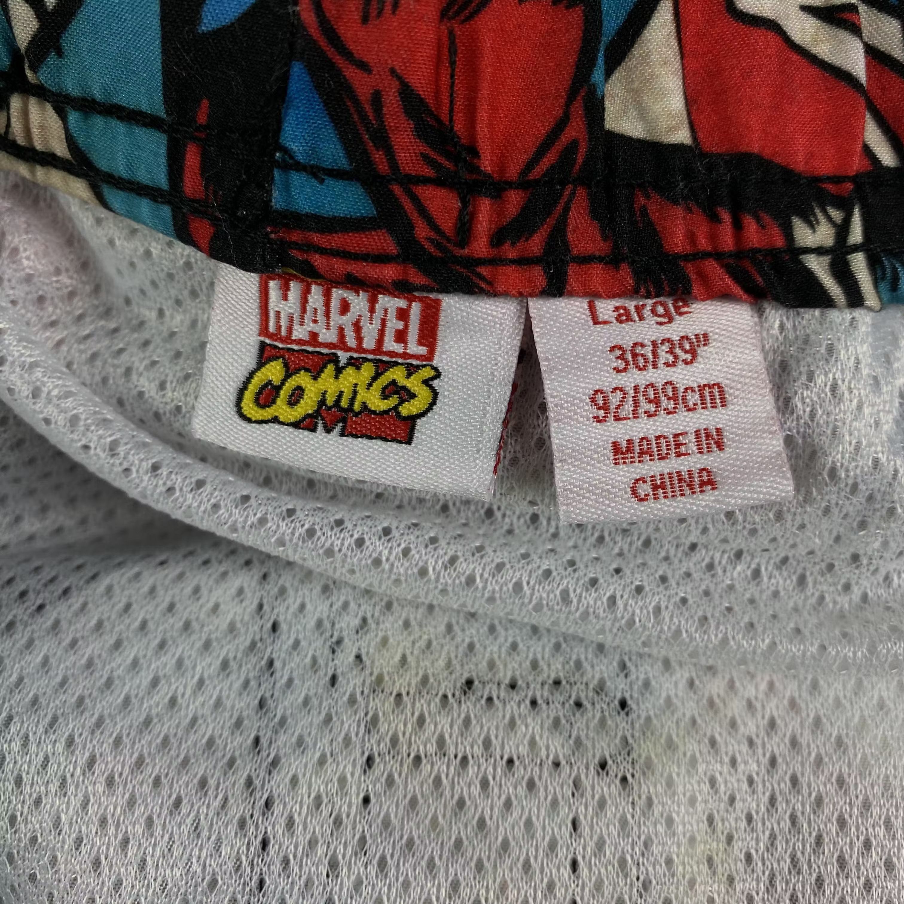 Marvel Comics Mens Shorts Full Print Marvel Size L Size US 34 / EU 50 - 4 Thumbnail