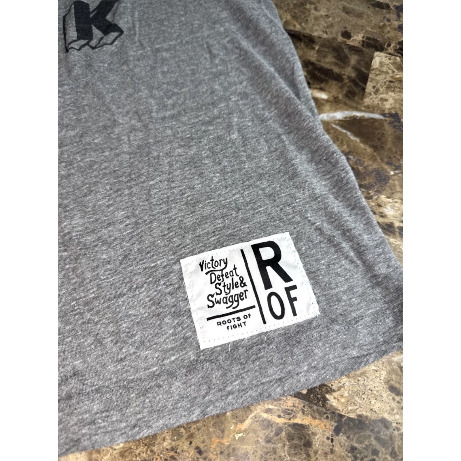 Roots Roots Of Fight CM Punk Black Sheer Gray T Shirt Graphic Tee XL Size Men Regular Sz XL New W Tags Punk Shirt Grey Graphic Tee Mens XL Size US XL / EU 56 / 4 - 2 Thumbnail