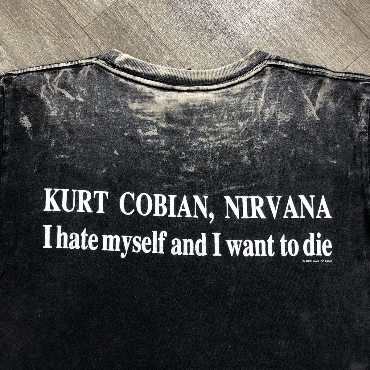 Band Tees × Nirvana 2007s Kurt Cobain Nirvana Bootleg Tie Dye Tee Size US S / EU 44-46 / 1 - 8 Thumbnail
