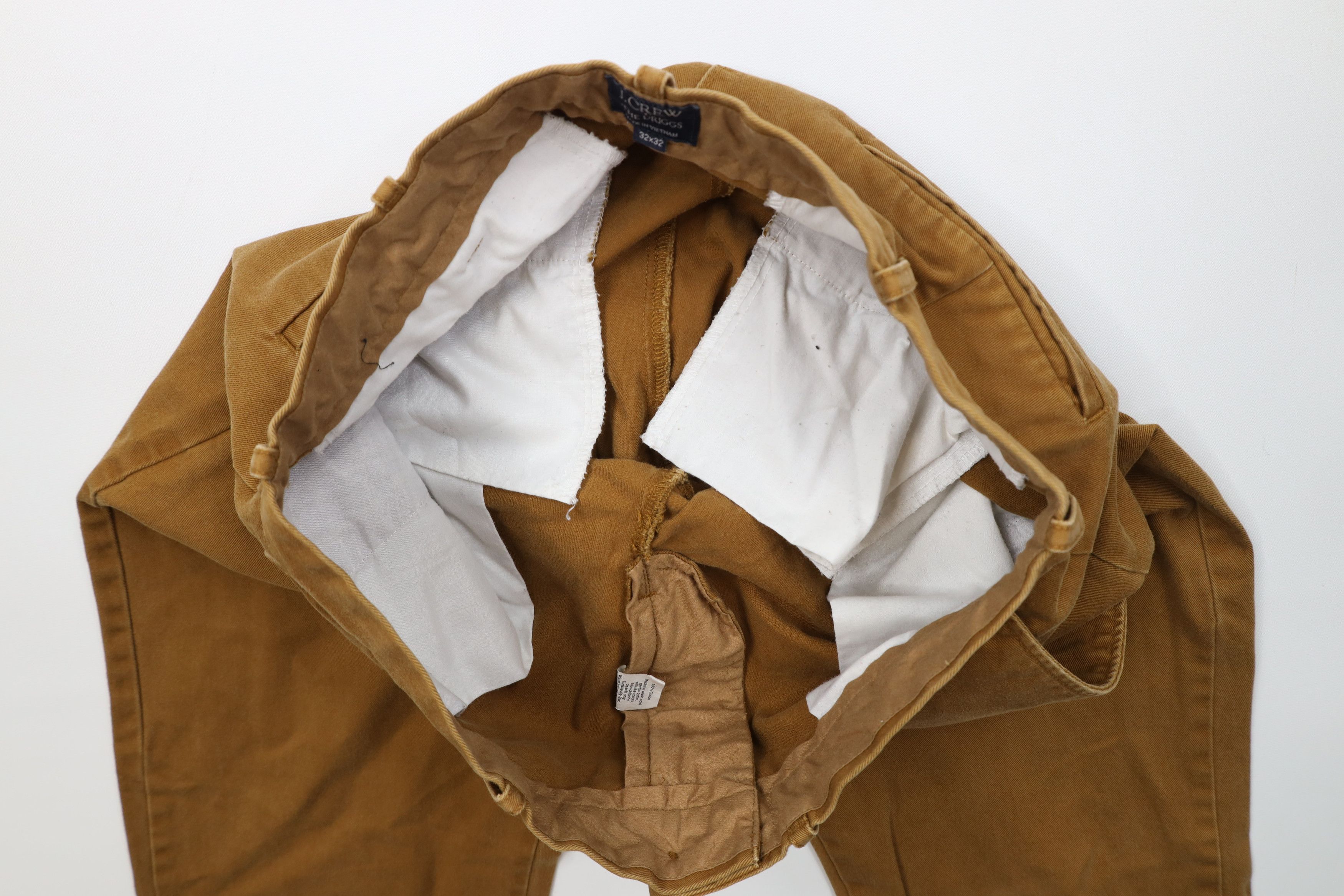 J.Crew J Crew The Driggs Straight Leg Chino Pants Brown Cotton Size US 32 / EU 48 - 9 Thumbnail