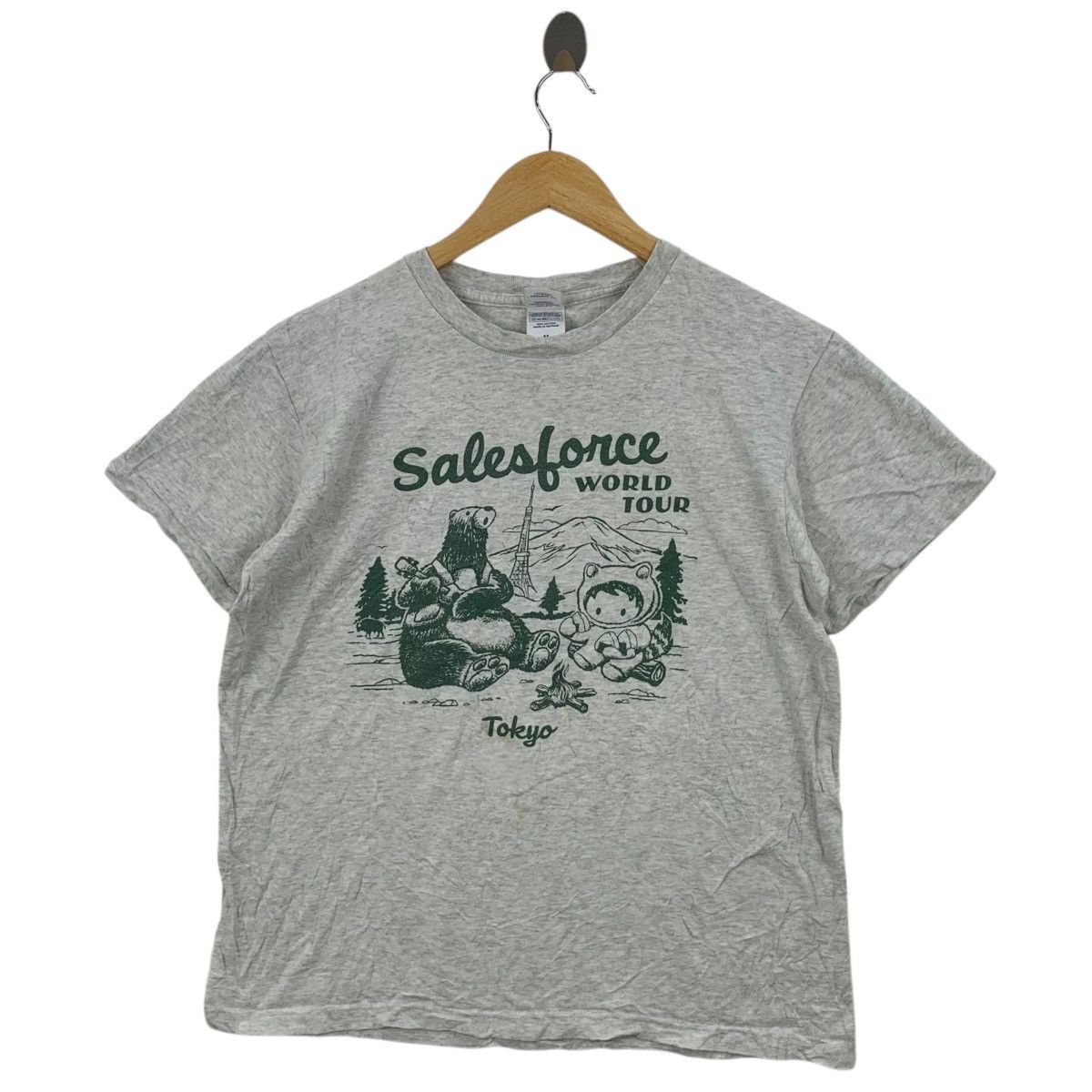 Other Vintage SALESFORCE WORLD TOUR Tokyo Tee Shirt Size US M / EU 48-50 / 2 - 1 Thumbnail