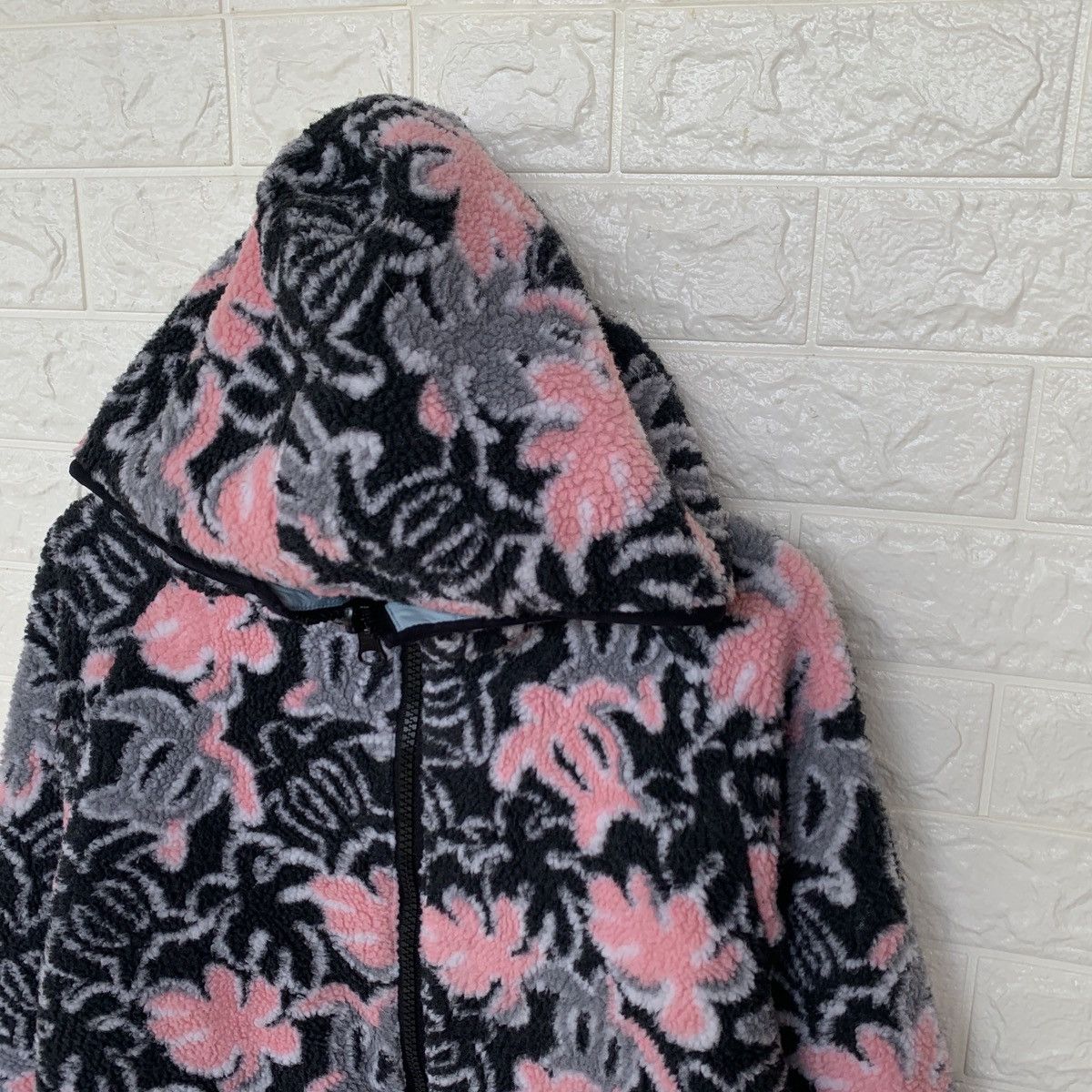 Other Hawaii Hula Lani Sherpa Riversible Fleece Jacket Hoodie Size US S / EU 44-46 / 1 - 7 Thumbnail