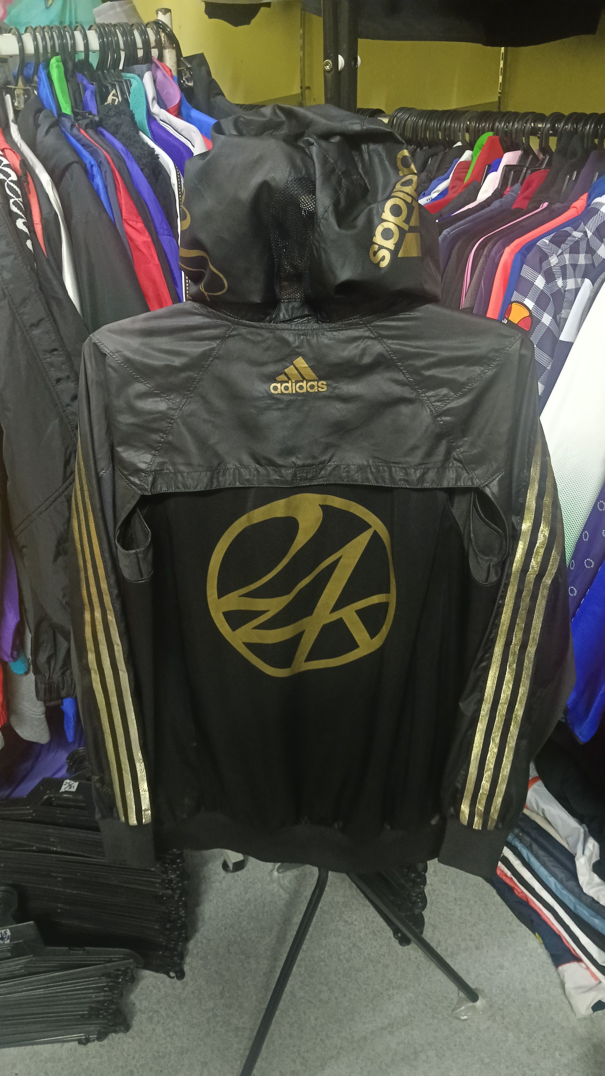 Adidas Vintage Adidas 24 Karats 2 in 1 Track Jacket Size US L / EU 52-54 / 3 - 3 Thumbnail