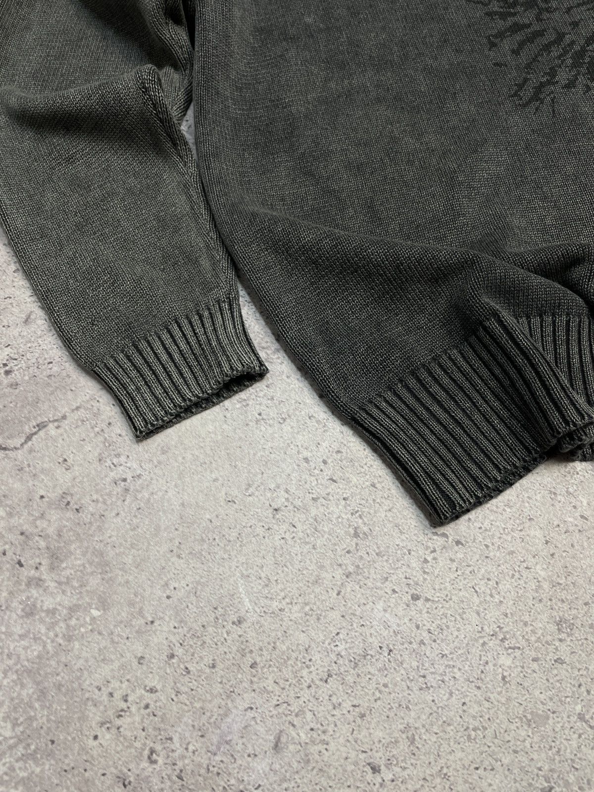 Vintage Vintage Diesel Style striped Sweater Faded Efect 00s knit Size US XL / EU 56 / 4 - 6 Thumbnail