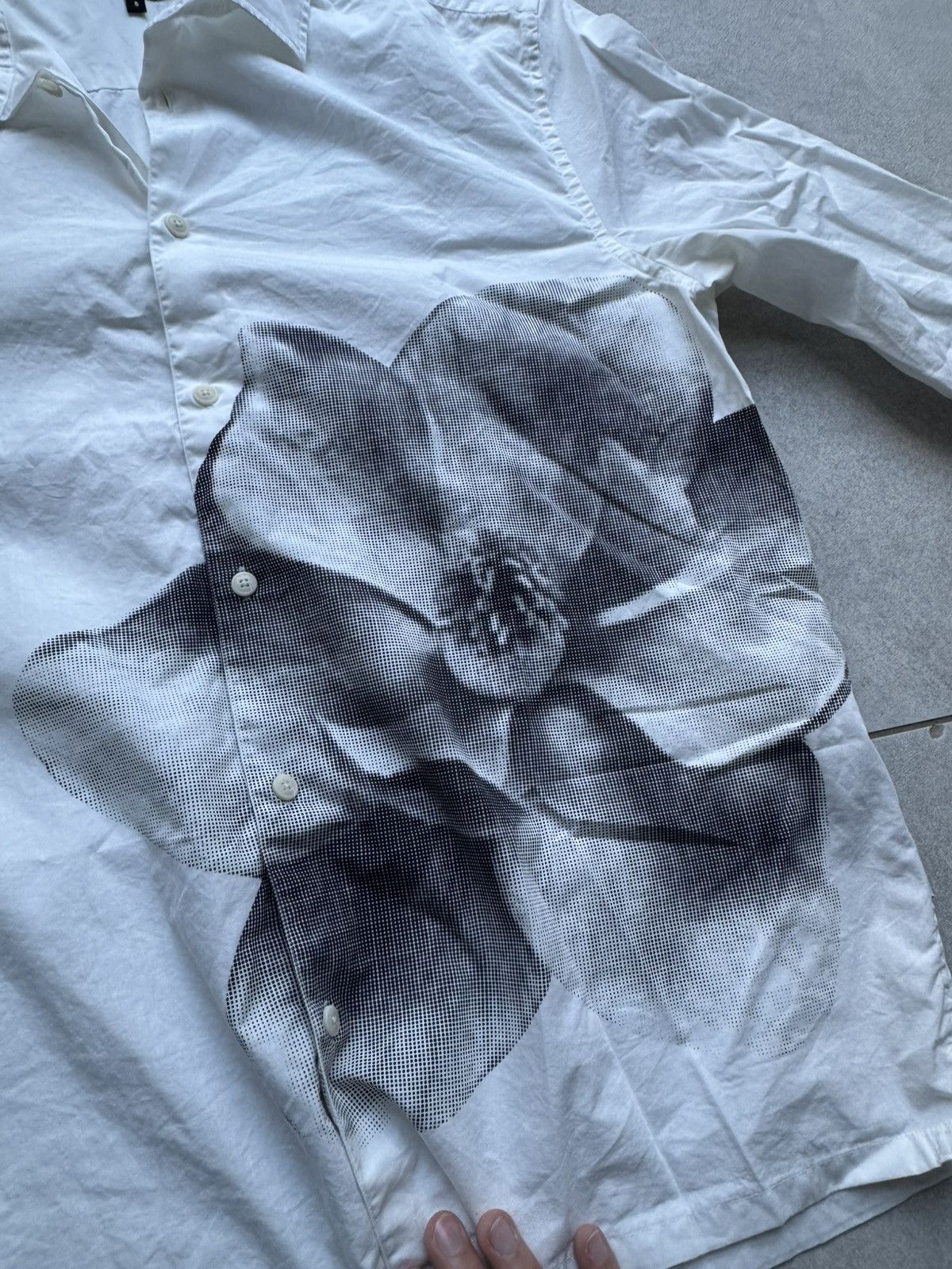 Ted Baker Shirt ted baker flower print monochromatic luxury Size US M / EU 48-50 / 2 - 8 Thumbnail