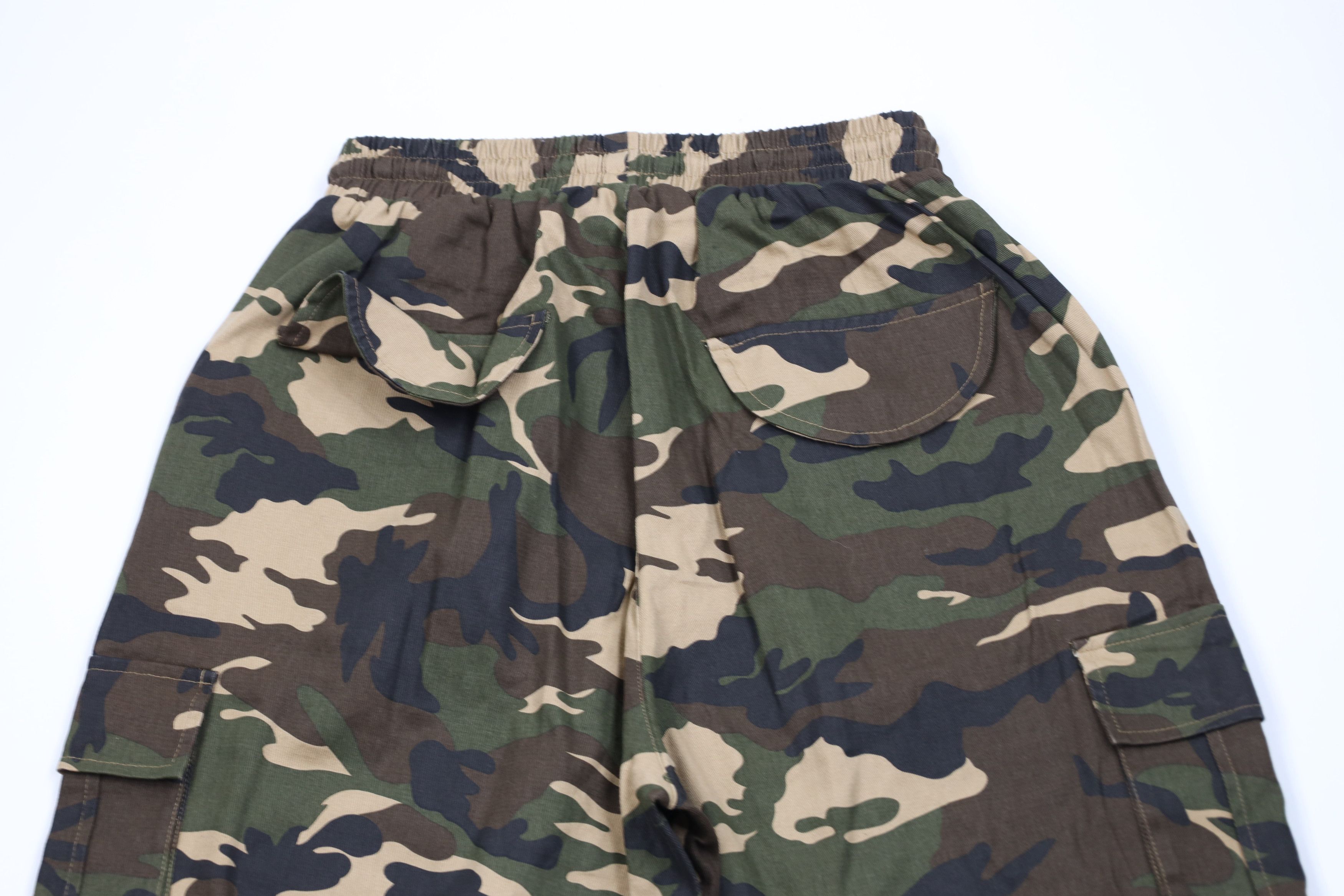 Vintage Vintage 90s Y2K Streetwear Baggy Wide Leg Cargo Pants Size US 36 / EU 52 - 9 Thumbnail