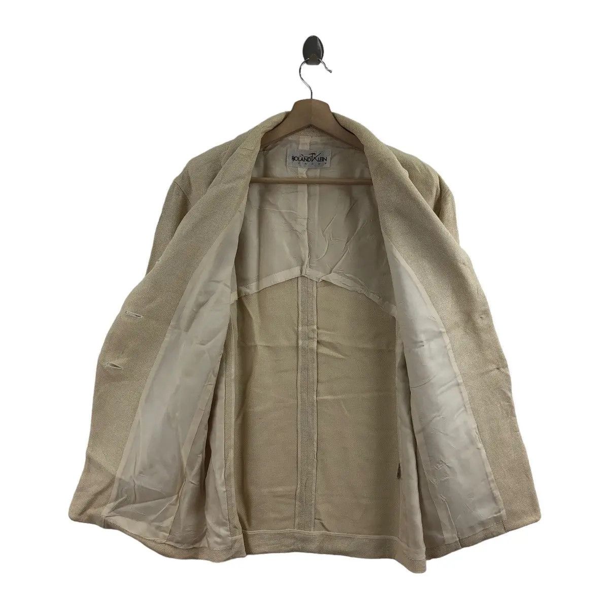 Vintage Vtg ROLAND KLEIN LONDON Pret A Porter Blazer Sport Coat Suit Size M / US 6-8 / IT 42-44 - 5 Thumbnail