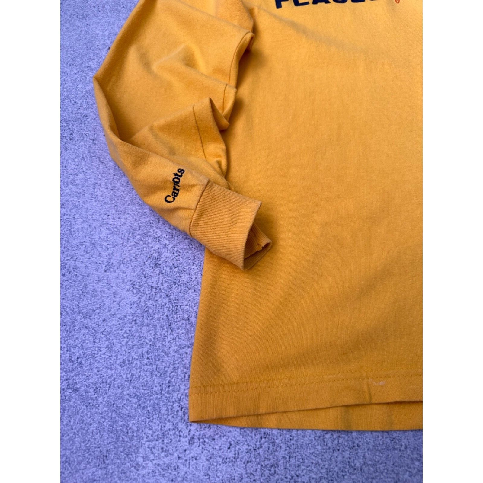 Places + Faces Places + Faces Carrot Orange Big Logo Long Sleeve Size US S / EU 44-46 / 1 - 5 Thumbnail