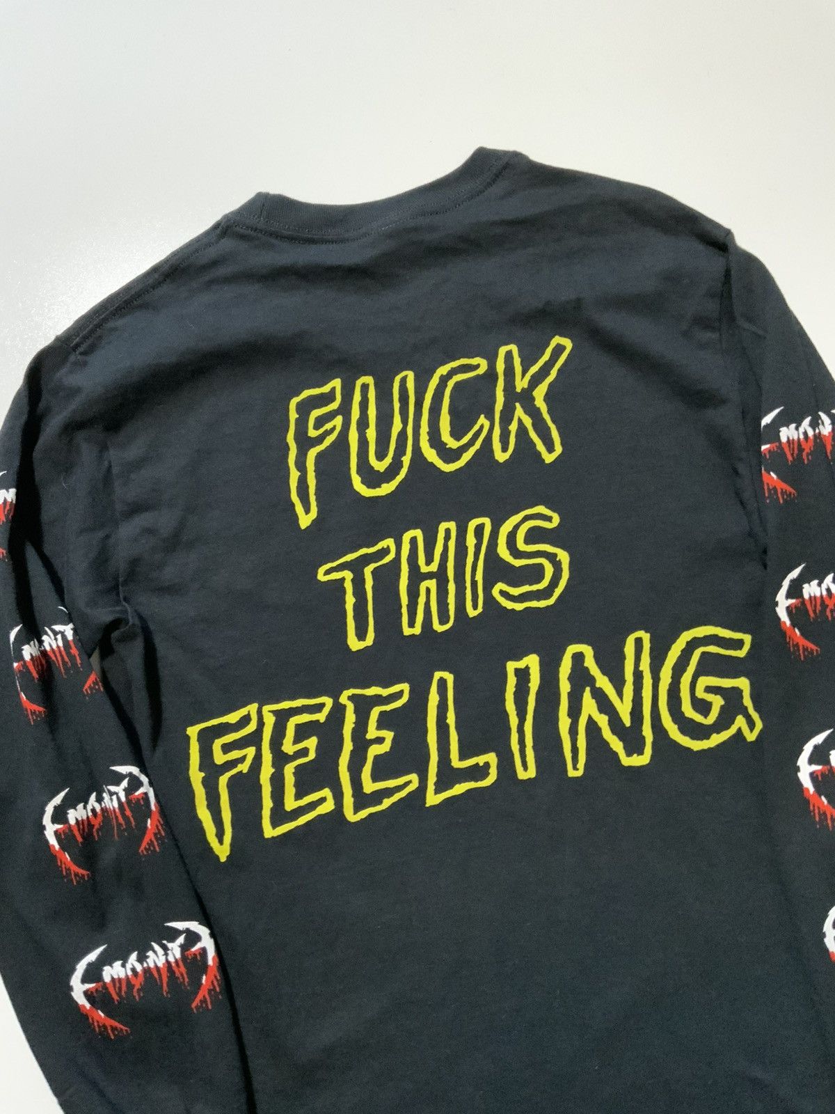 Other Emo Nite F*ck This Feeling Skull Pile Gore Punk T-Shirt Size US S / EU 44-46 / 1 - 7 Thumbnail