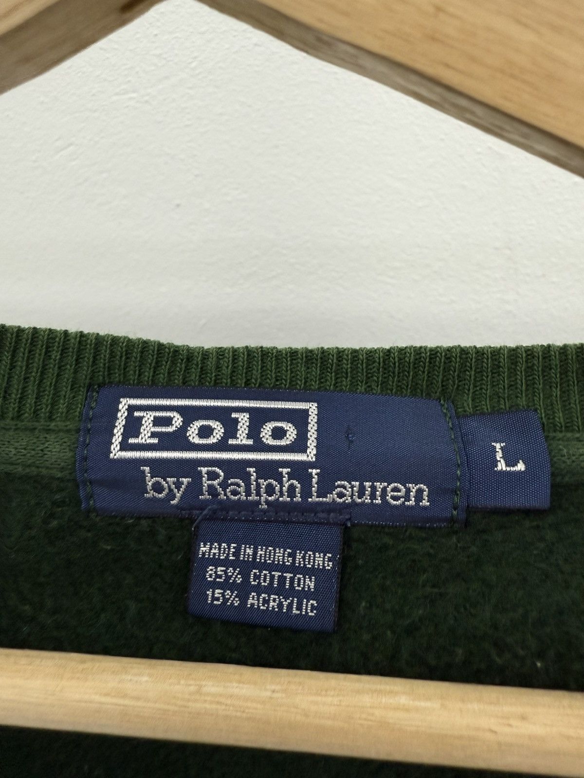 Polo Ralph Lauren Vintage 90’s Polo by Ralph Lauren Embroidery Logo Crewneck Size US XL / EU 56 / 4 - 3 Thumbnail