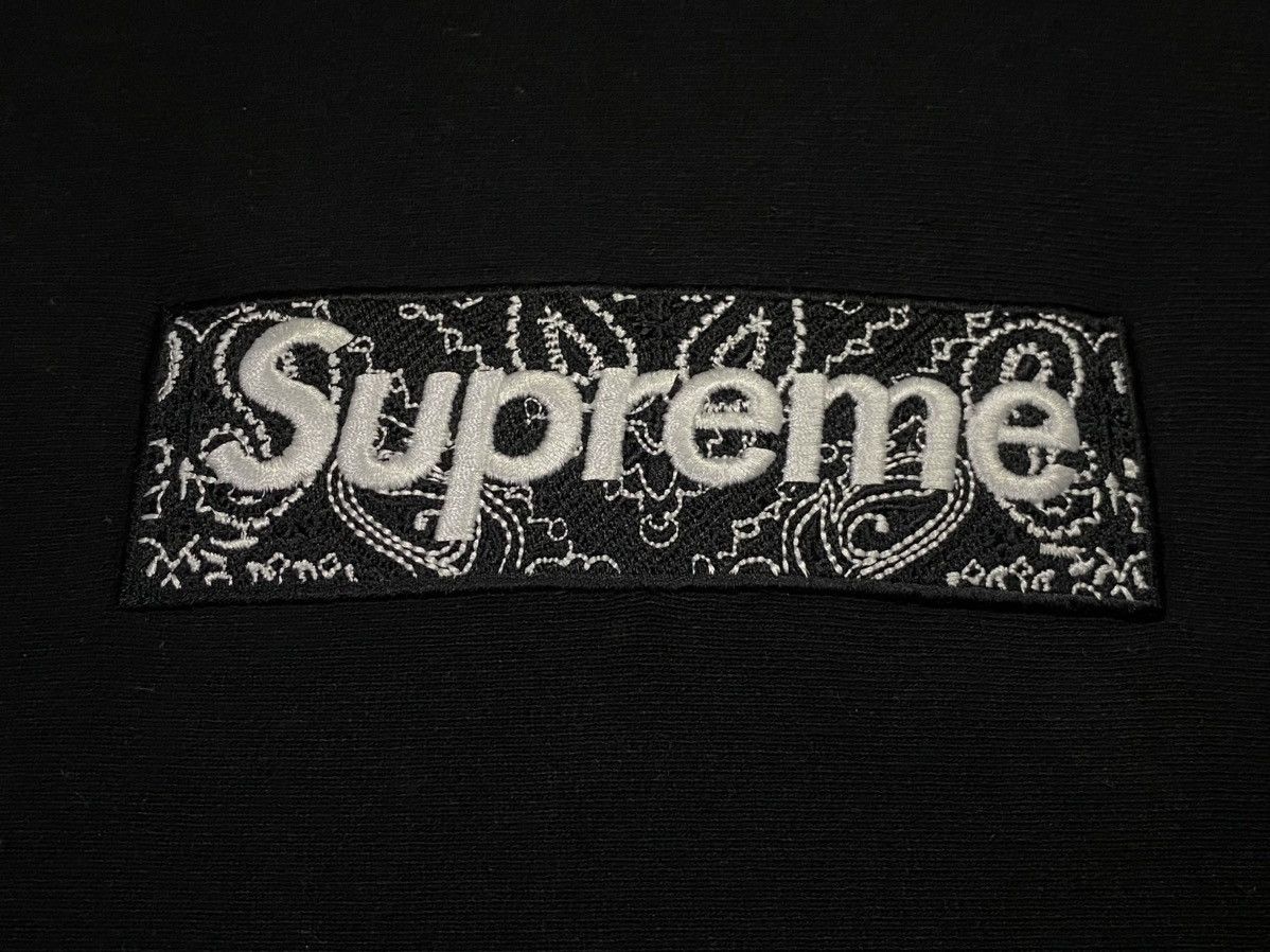 Supreme Supreme Bandana Box Logo Hoodie Size US L / EU 52-54 / 3 - 14 Thumbnail