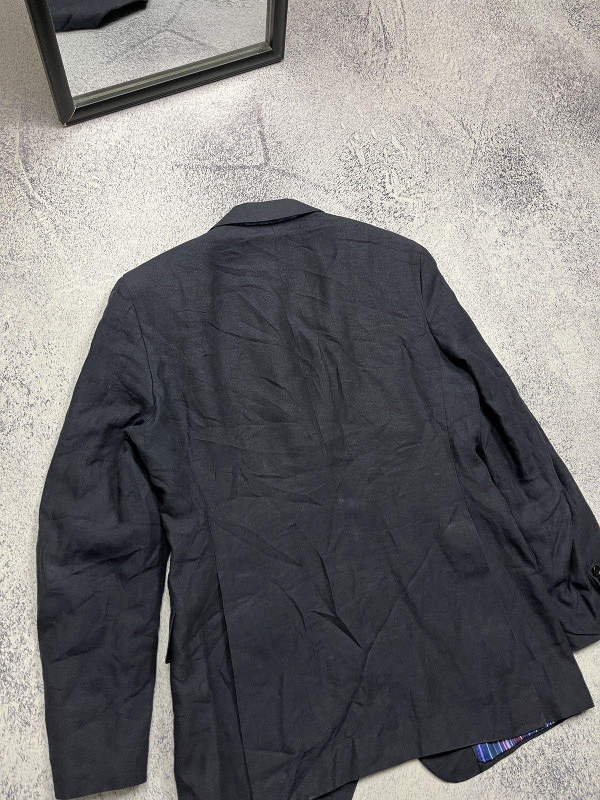 Etro ETRO Suit Blazer Coat Jacket Pants Acetat Silk Luxury Sz 48 Size 48R - 11 Thumbnail