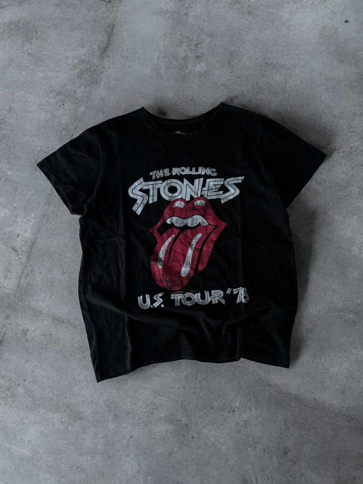 The Rolling Stones × Vintage Vintage The Rolling Stones black t shirt Size US L / EU 52-54 / 3 - 1 Thumbnail