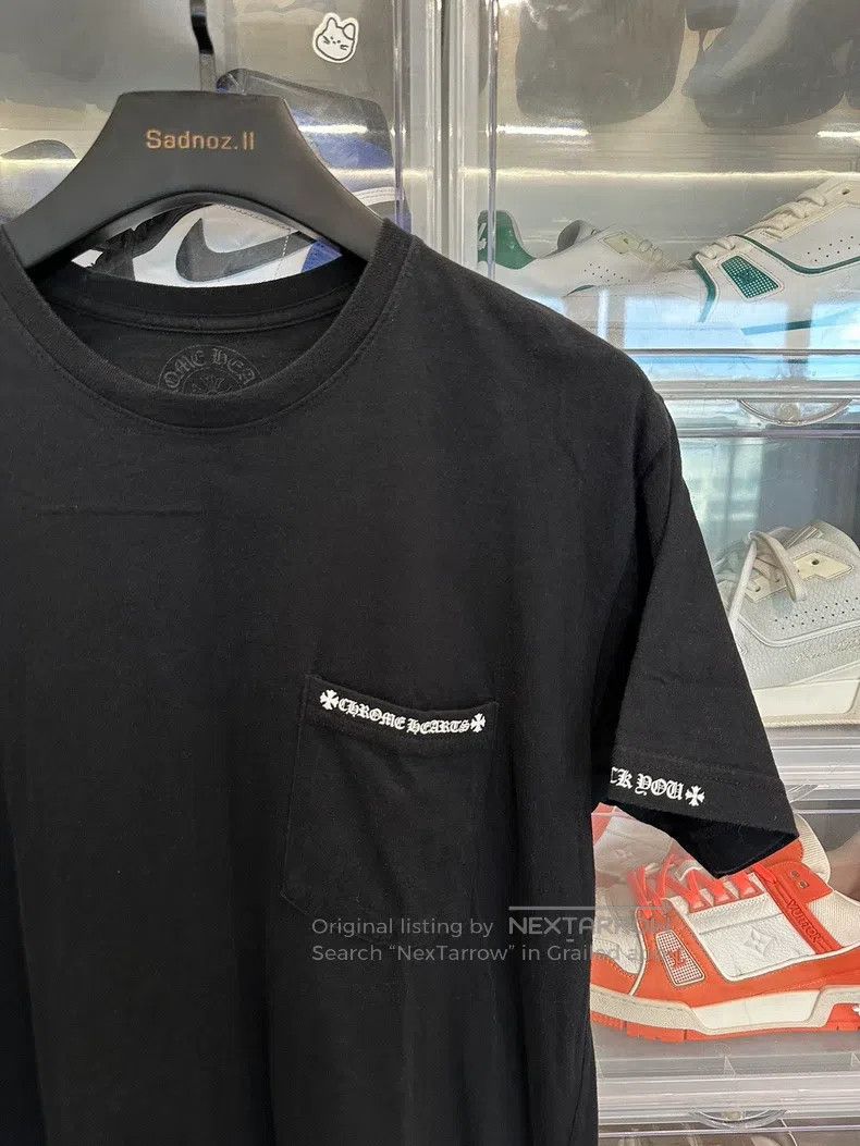 Chrome Hearts CHROME HEARTS Size L Cross Sanskrit black short sleeves Size US L / EU 52-54 / 3 - 2 Thumbnail