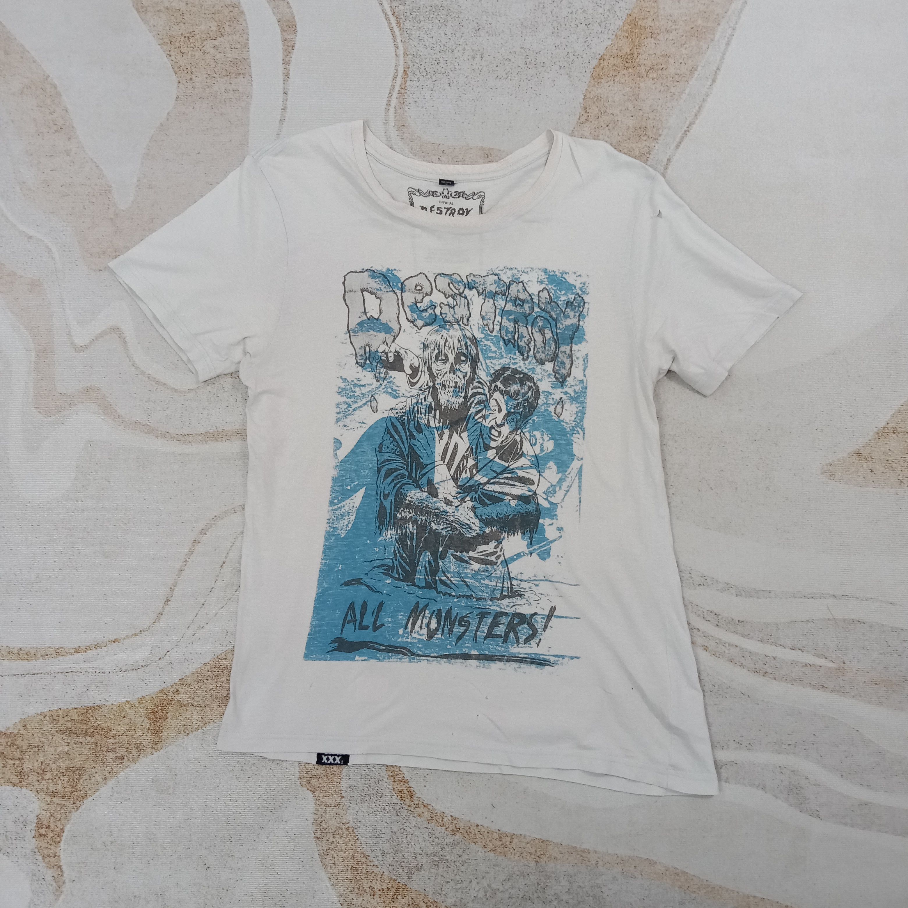 Hysteric Glamour Hysteric Glamour Destroy All Monster Tshirt C267N73 Size US S / EU 44-46 / 1 - 1 Thumbnail