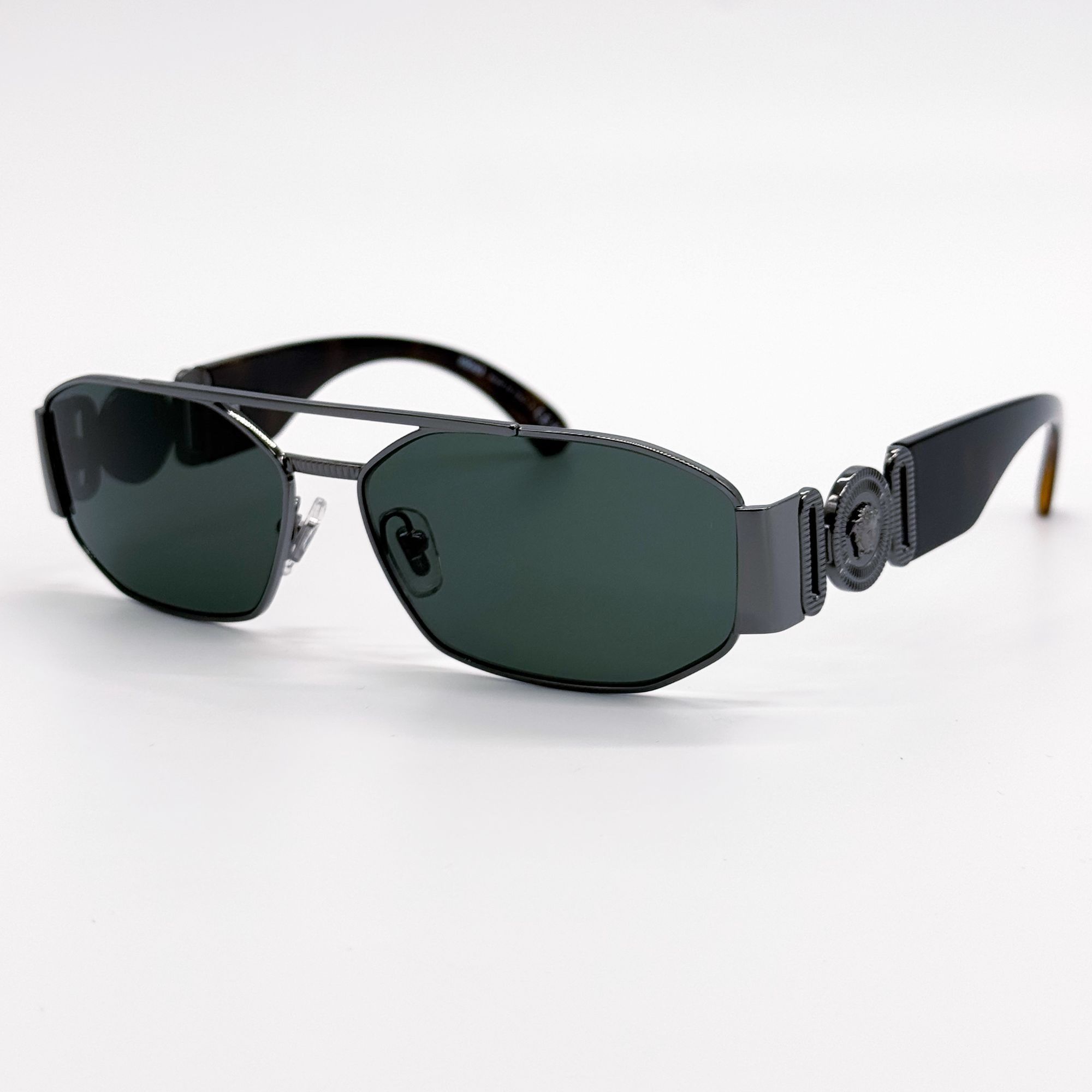 Versace NEW VERSACE VE2287 100171 SUNGLASSES, VERSACE WOMEN BLACK/GR Size ONE SIZE - 2 Thumbnail