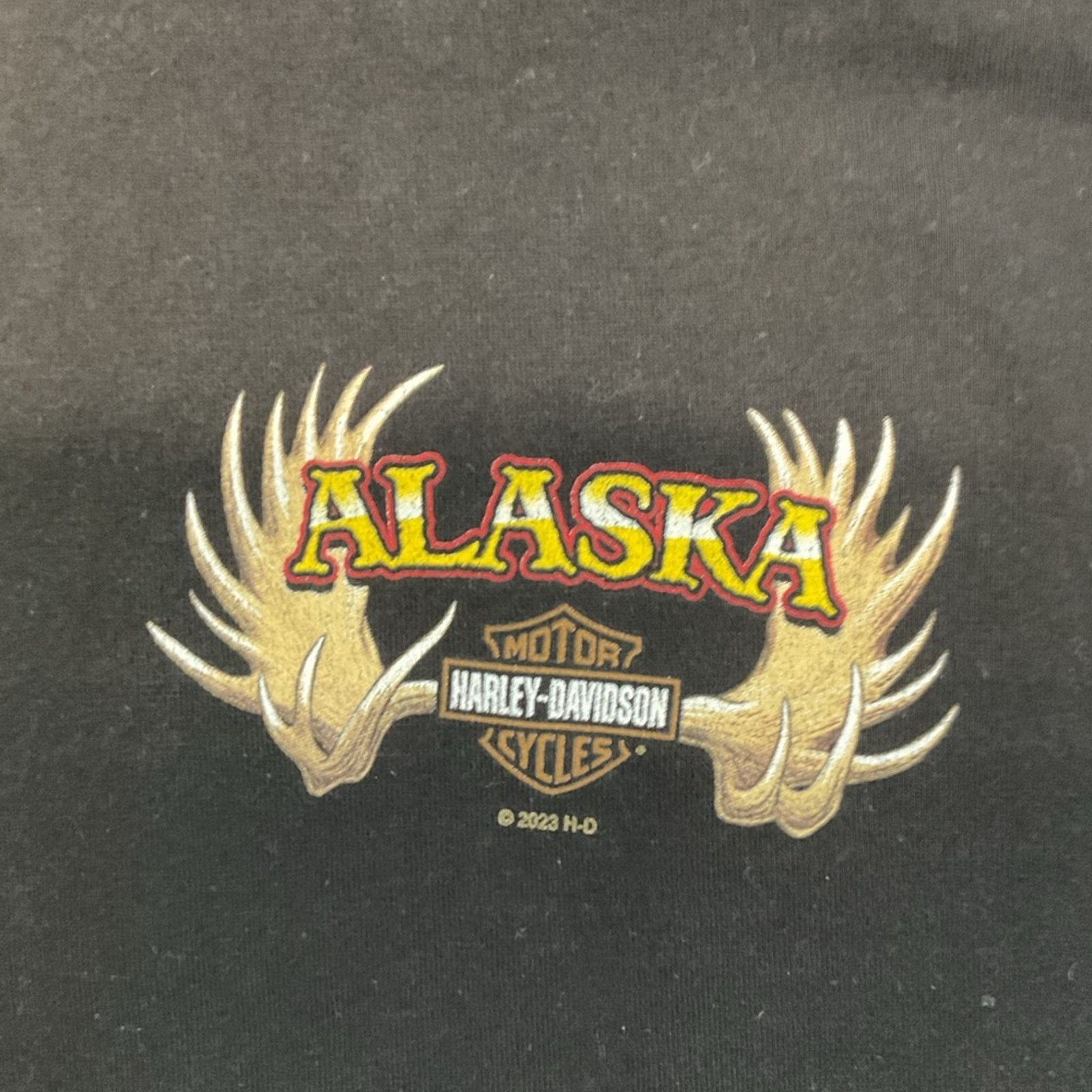 Harley Davidson Harley-Davidson Mt. McKinley Moose Graphic T-Shirt Size US L / EU 52-54 / 3 - 6 Thumbnail