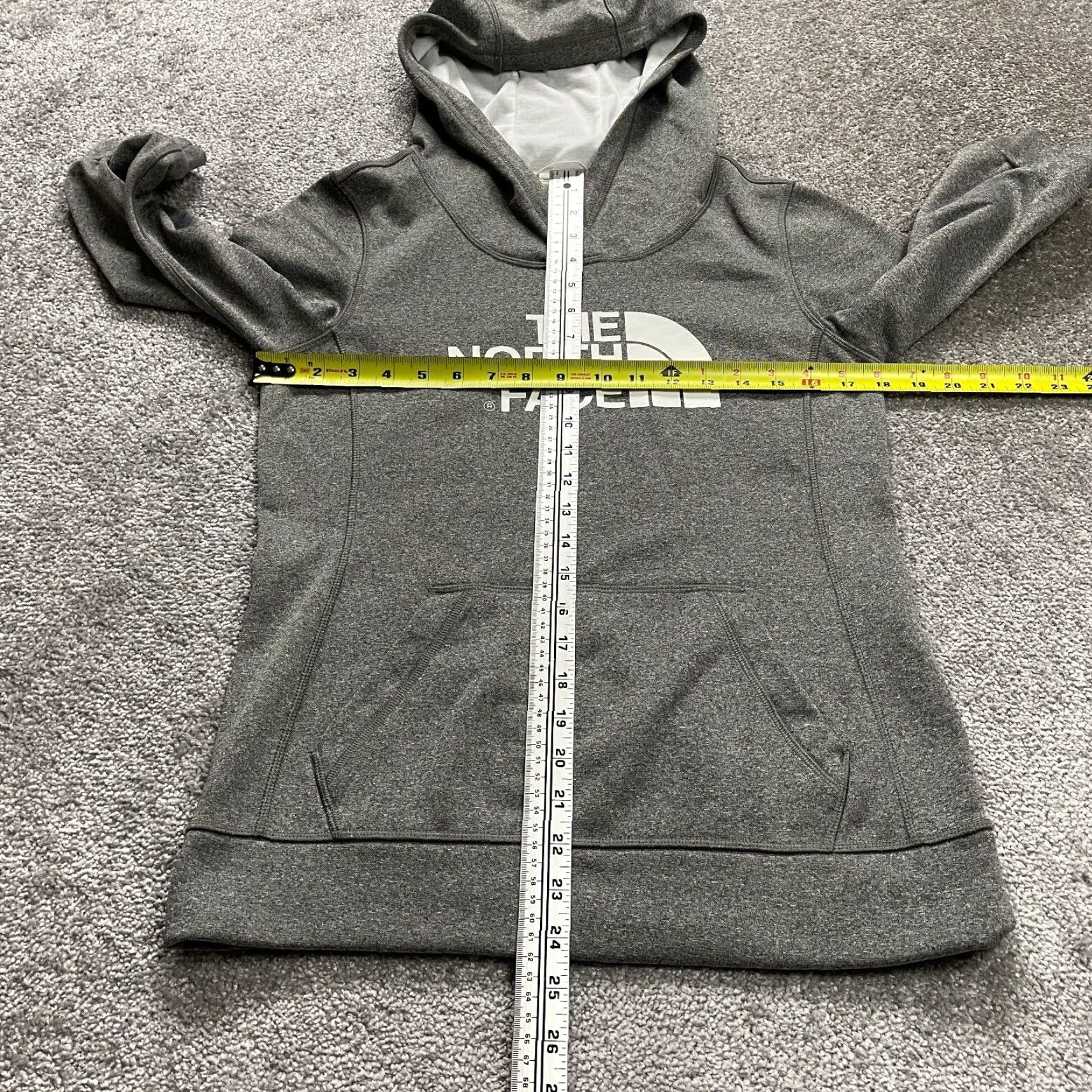 The North Face The North Face Hoodie Women Adult Small Gray Graphic Pullover Jacket Logo Sweatshirt Womens Size S / US 4 / IT 40 - 7 Thumbnail