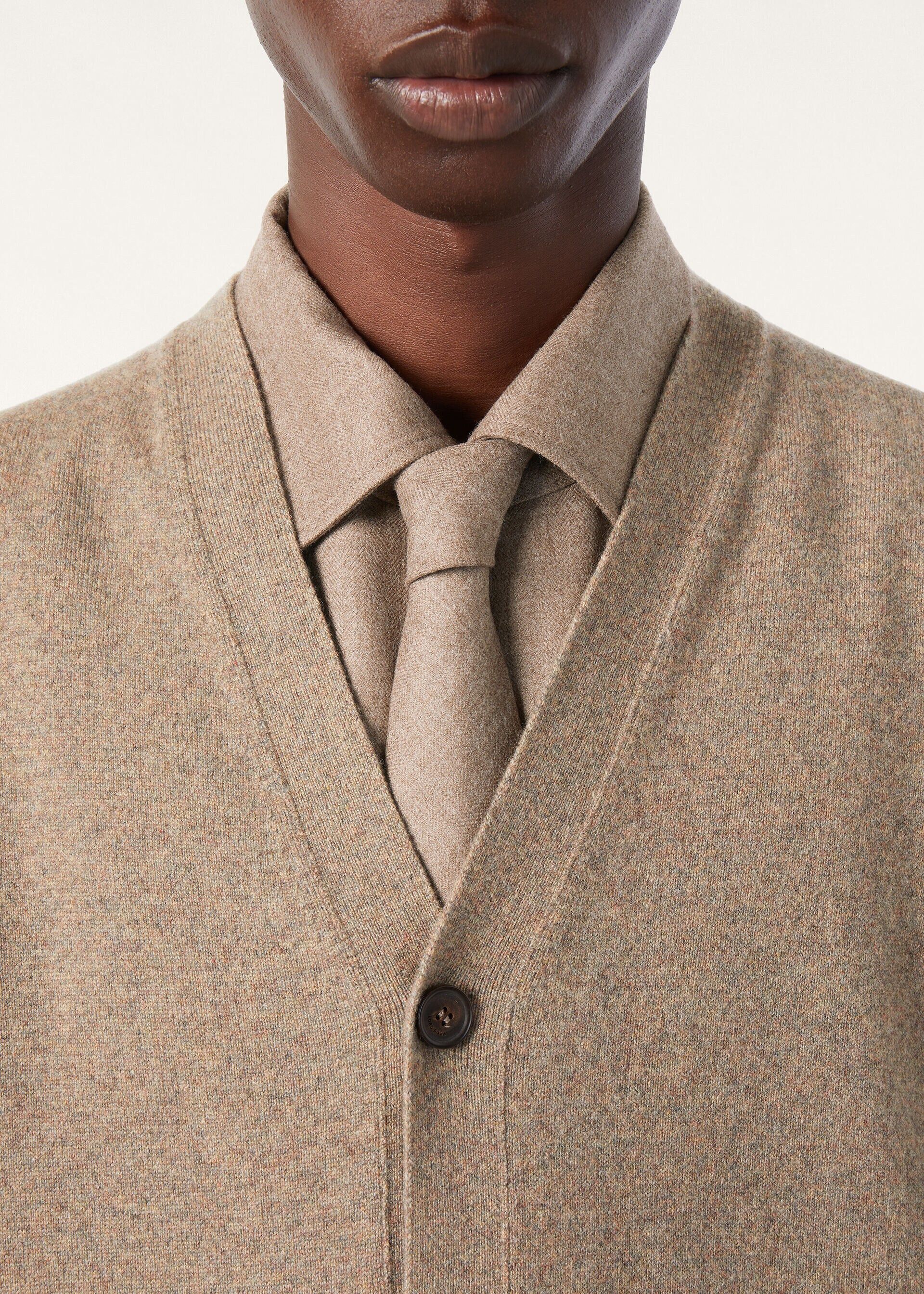 Loro Piana os11x0226 FAP6096 Classic Vest in Licorice Root Melange Size US L / EU 52-54 / 3 - 3 Thumbnail