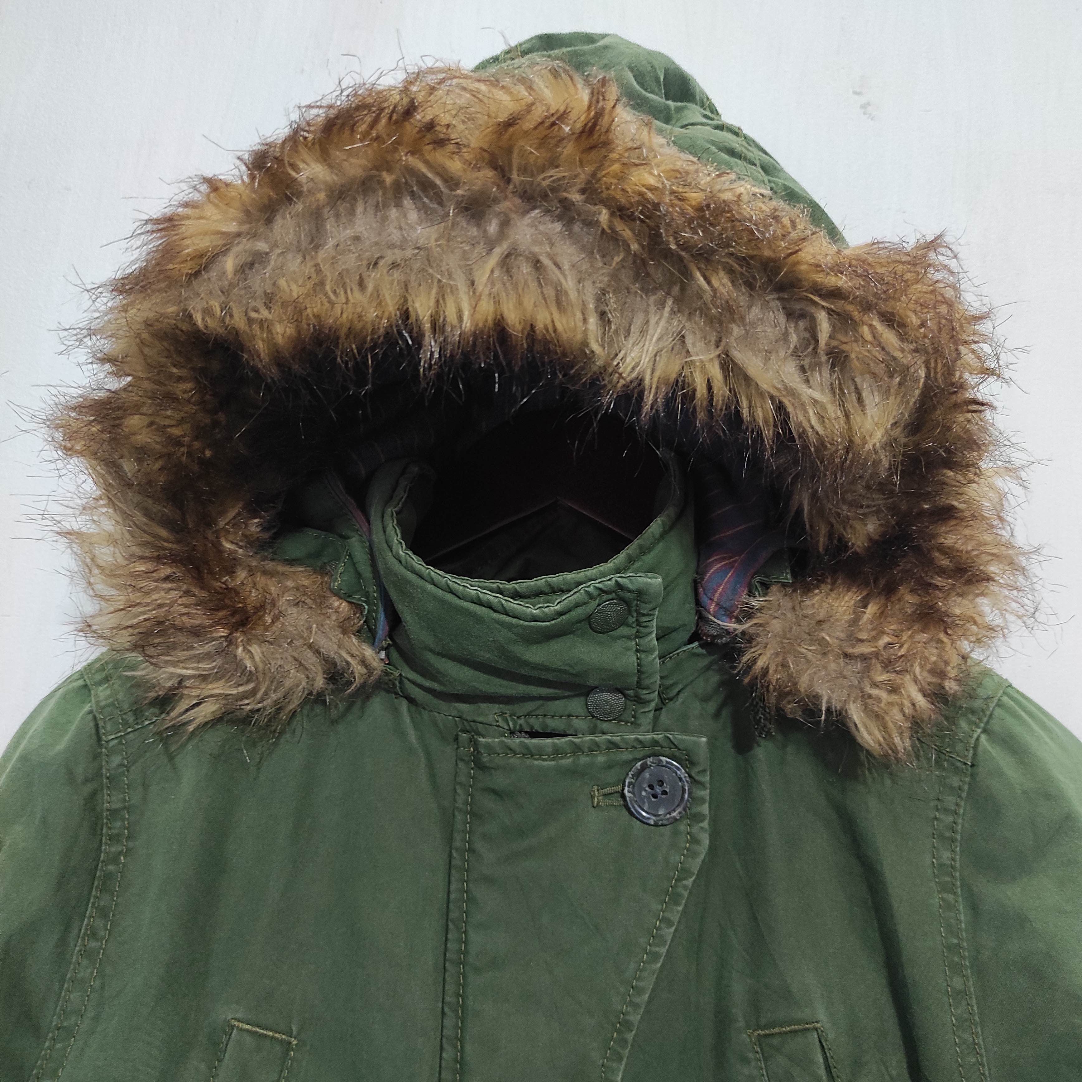 Levi's Vintage Clothing Vintage Levis US Military Parka Fur Hoodie Jacket Size US S / EU 44-46 / 1 - 7 Thumbnail