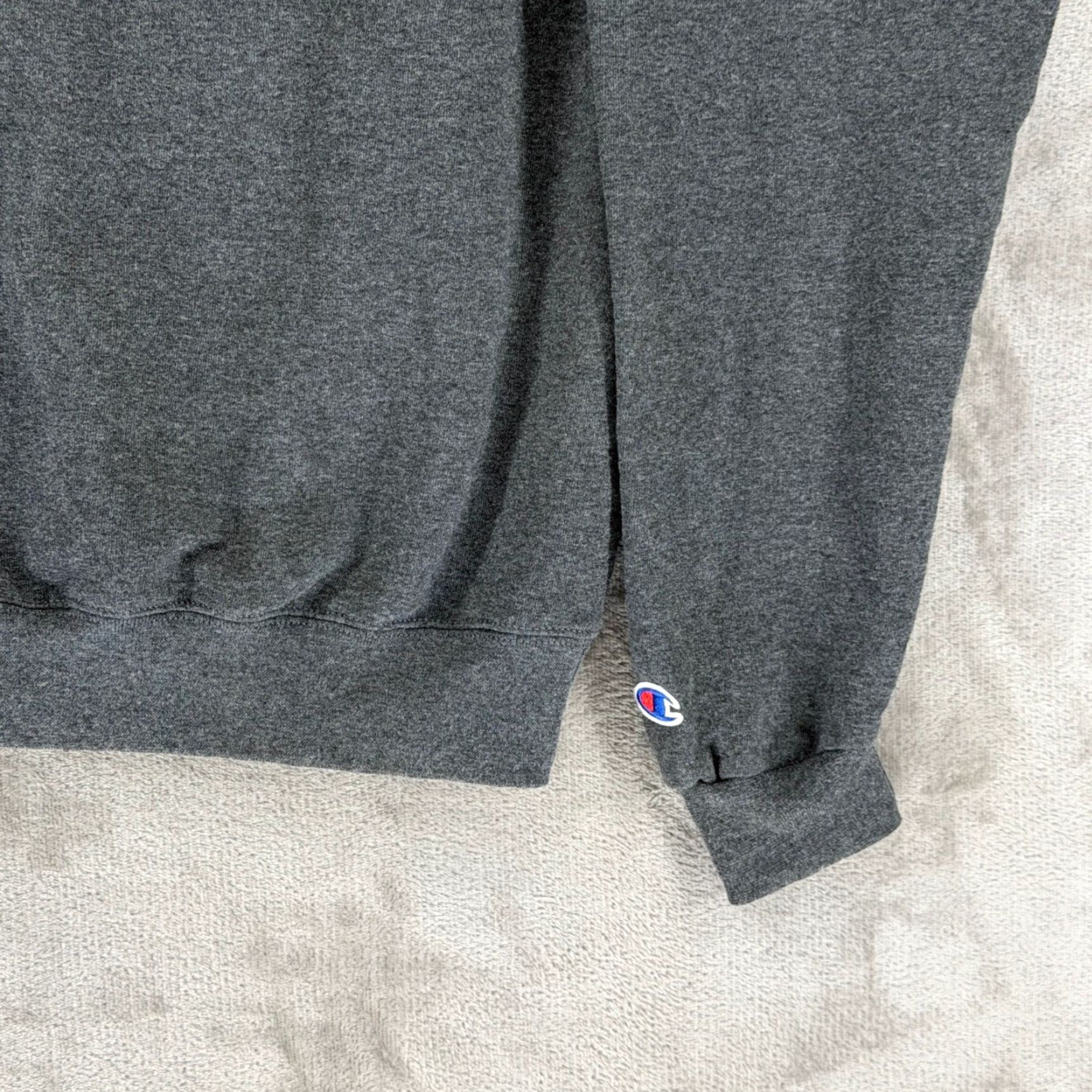 Champion Champion Harvard University Sweatshirt Mens M Gray Crewneck Fleece Graphic Print Logo Ivy League, Charcoal Gray, All Seasons Size US M / EU 48-50 / 2 - 3 Thumbnail