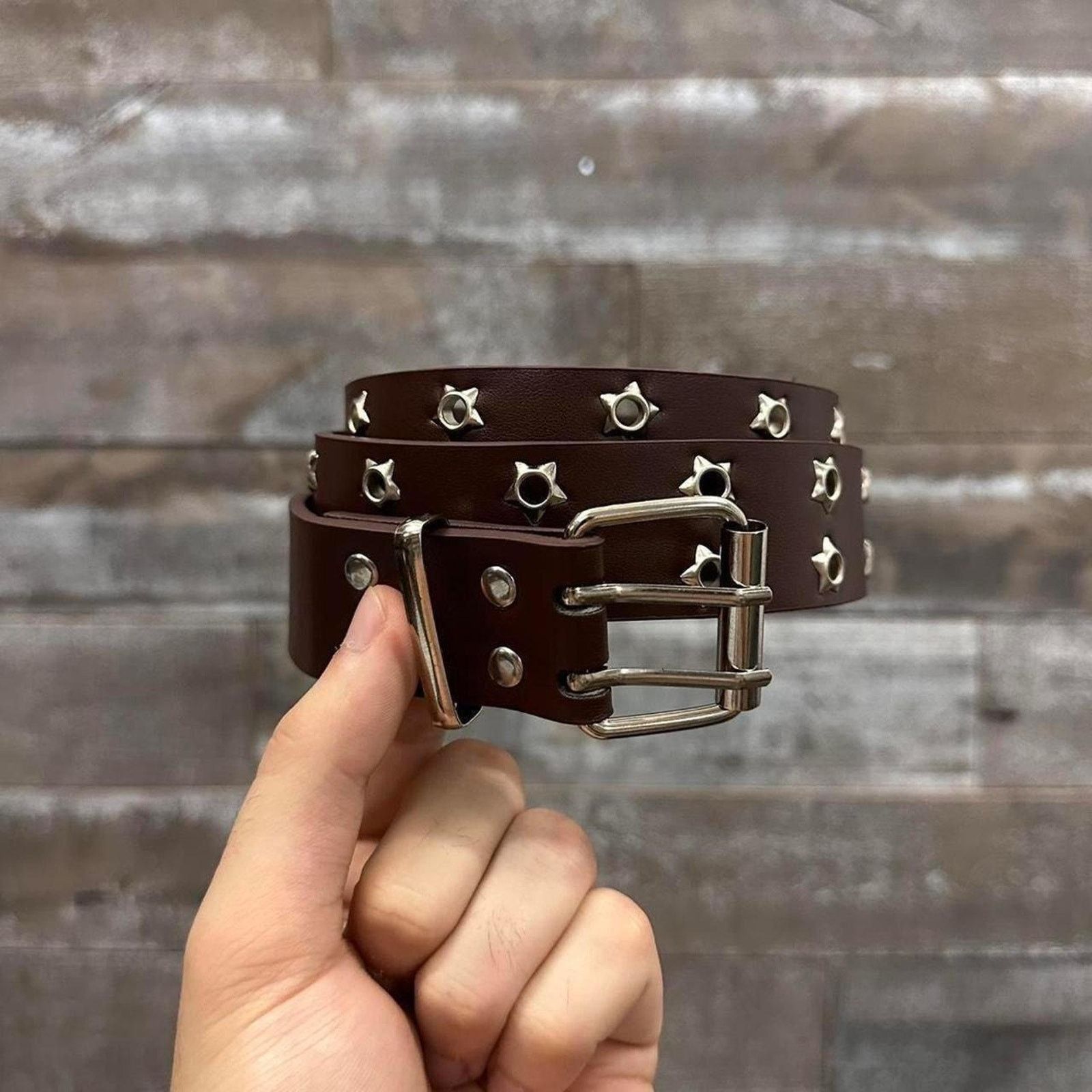 Other BROWN STAR BELT 32 MENS2 Size 30 - 2 Thumbnail