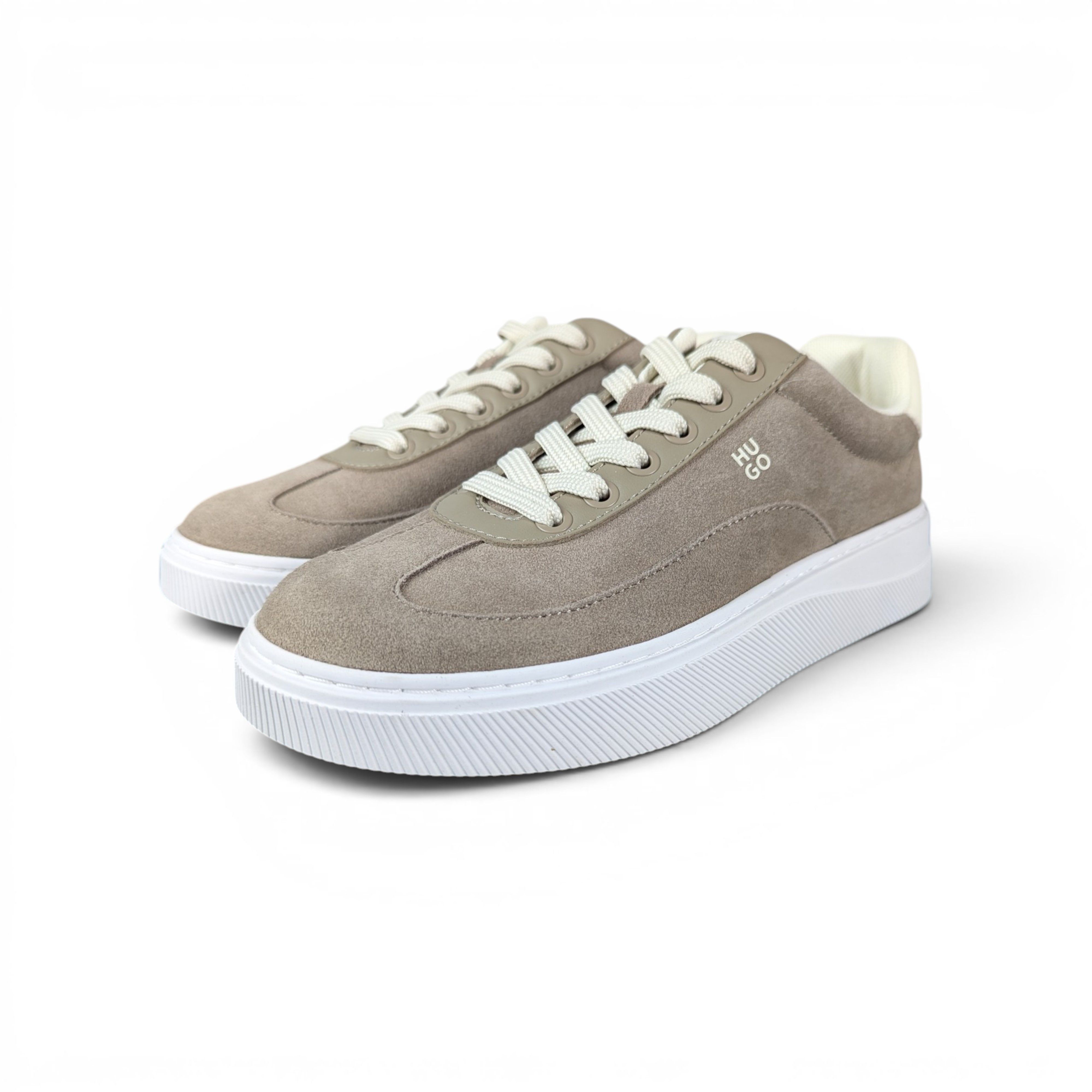 Hugo Boss HUGO BOSS BROWN SUEDE SNEAKERS Size US 7 / IT 37 - 1 Thumbnail