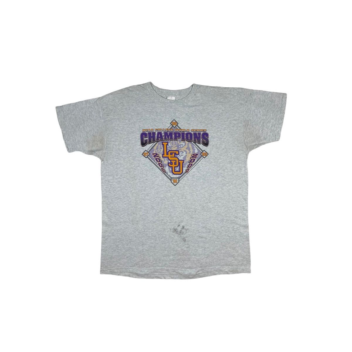 MLB Vintage 2000 LSU Tigers Baseball Champions Tee Size US XXL / EU 58 / 5 - 1 Thumbnail