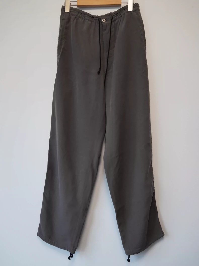 Yohji Yamamoto Yohji Yamamoto size s 1999 SS Companion Silk Twilight Grey Size US 28 / EU 44 - 1 Thumbnail